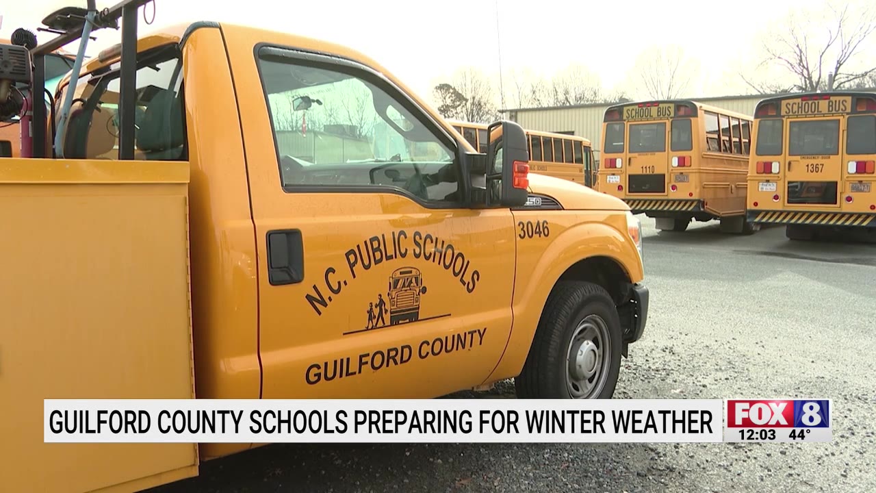 Triad prepares for winter weather overnight – FOX8 WGHP