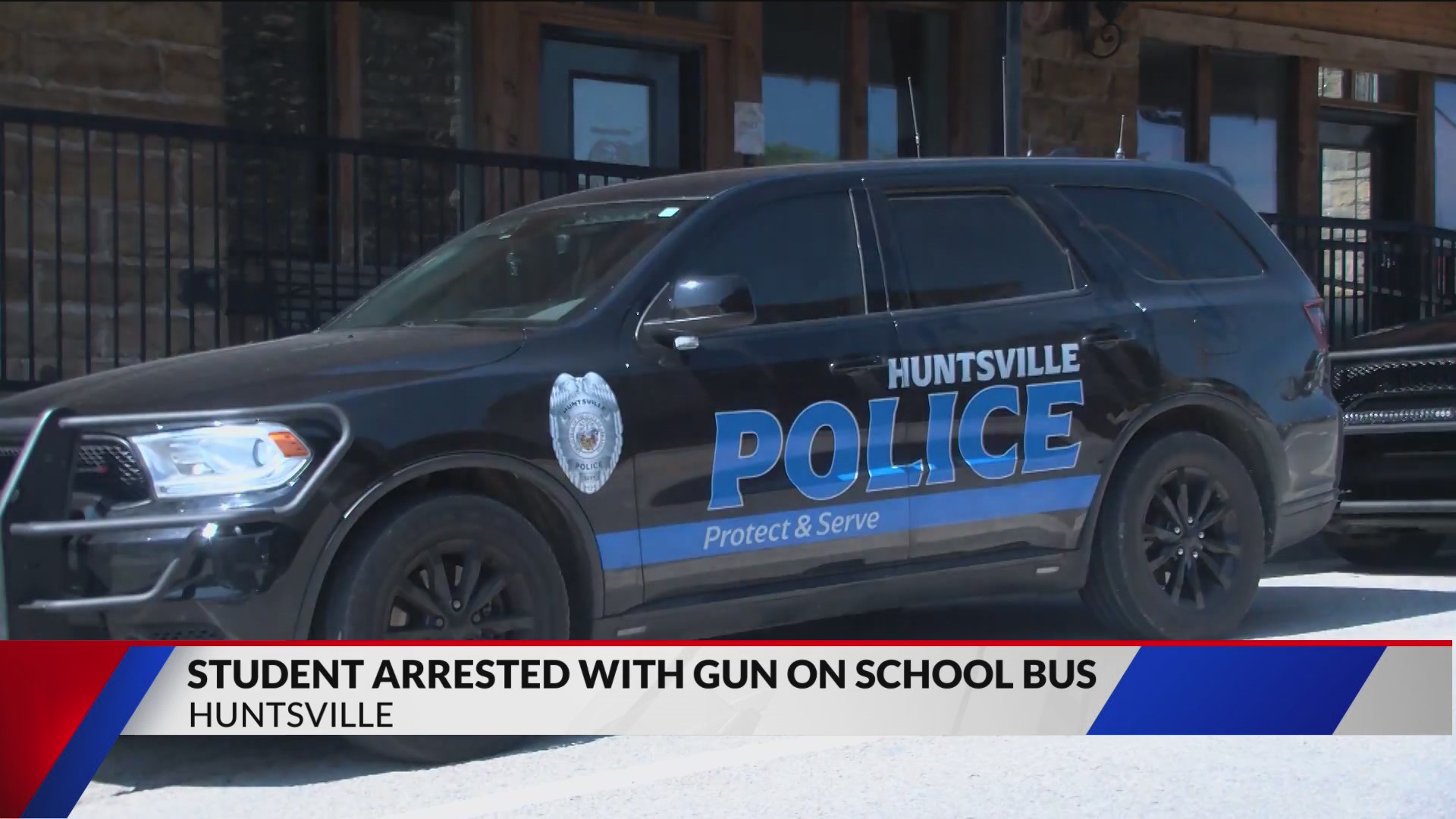Student arrested with gun on school bus in Huntsville – KNWA FOX24