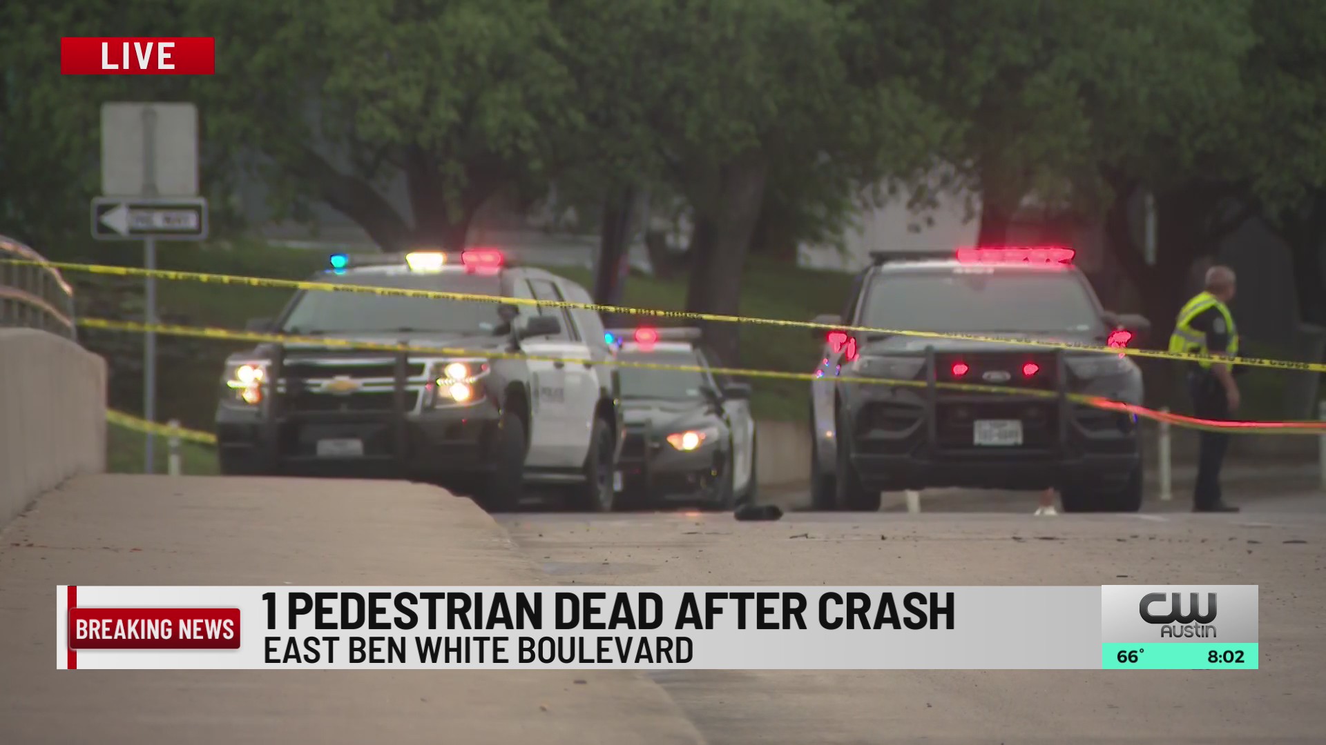 1 dead following crash off East Ben White Boulevard – KXAN Austin