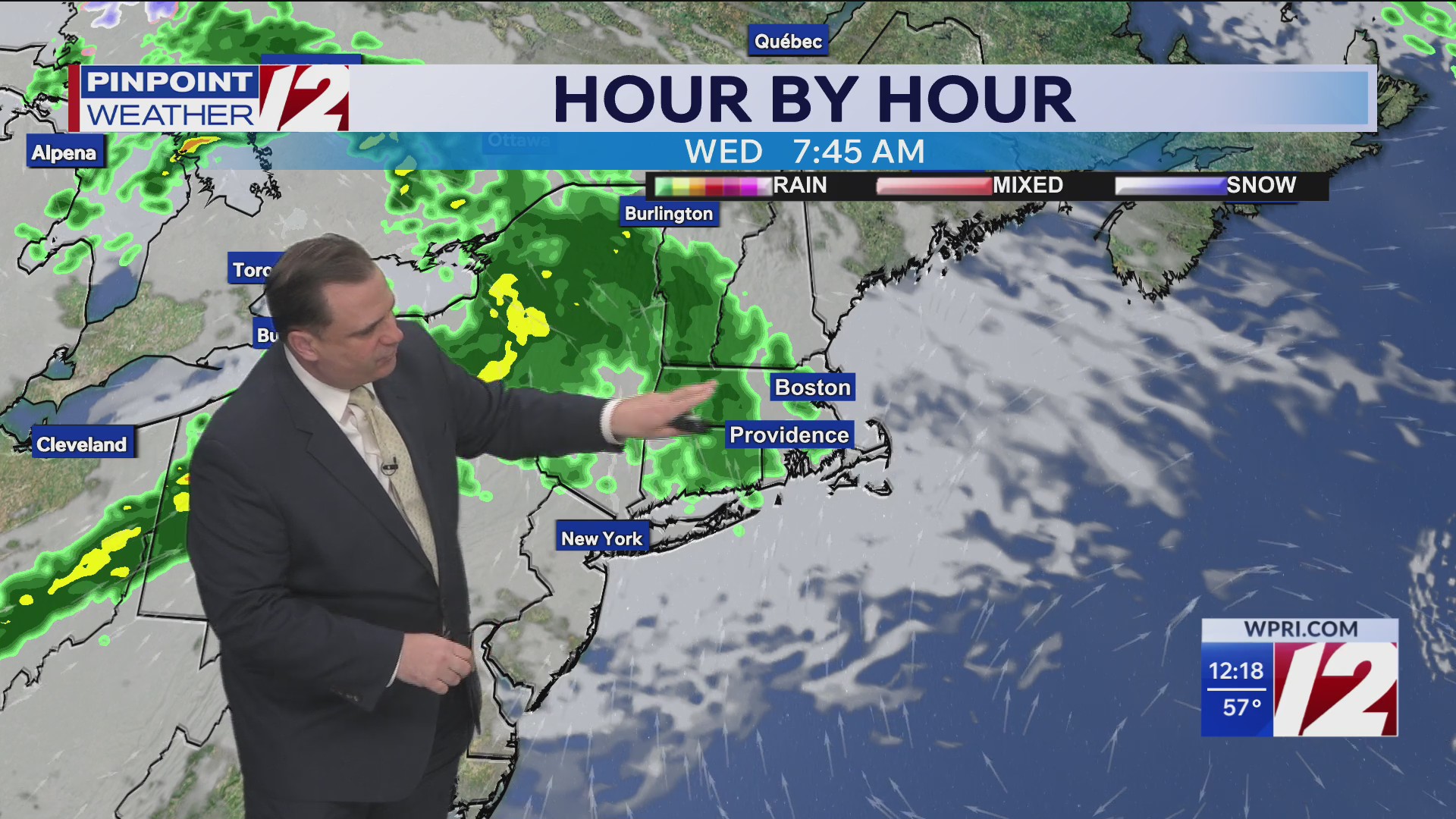 WPRI 12 Weather Forecast for 5/11/26: Partly sunny, dry this afternoon ...