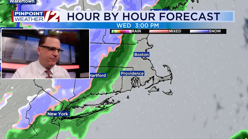WPRI 12 Weather Now 12/9/25: Cold today, few rain and snow showers this ...