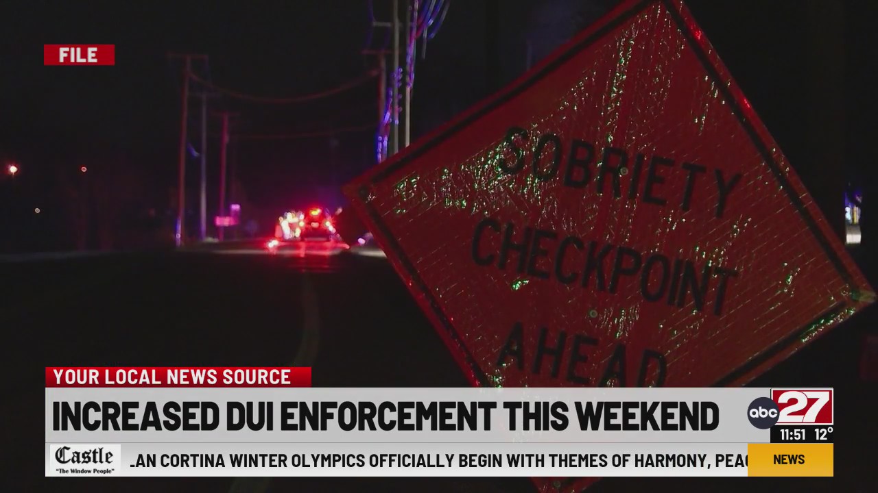 Police plan stepped-up DUI enforcement across the Midstate for Super ...