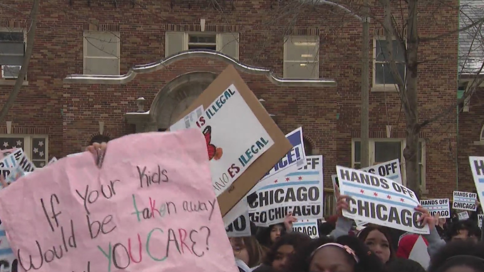 High school students around Chicagoland to hold walkouts to protest ICE ...