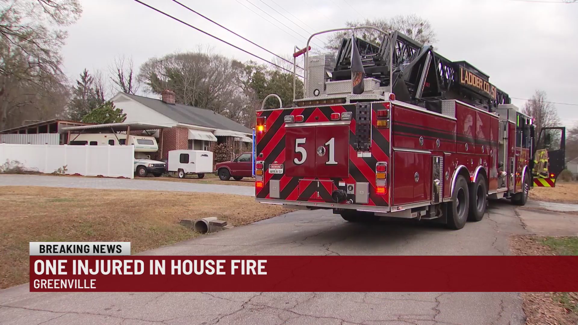 1 flown to hospital after Greenville Co. house fire – WSPA 7NEWS