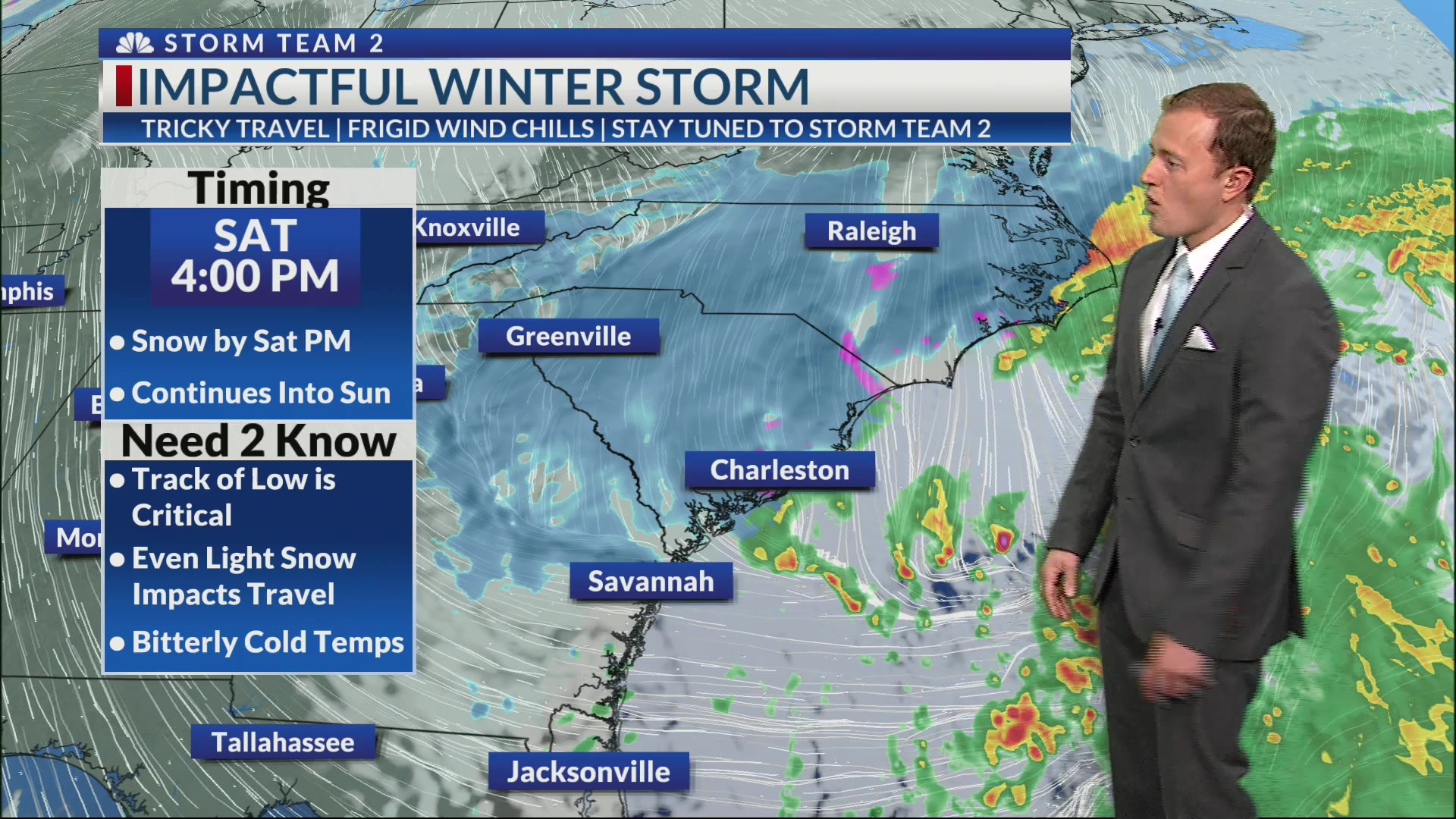 Expected snowfall and winter weather impacts for the Lowcountry – WCBD ...