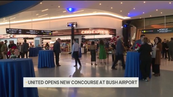 United's New Terminal B North Opens at Houston Bush Intercontinental Airport