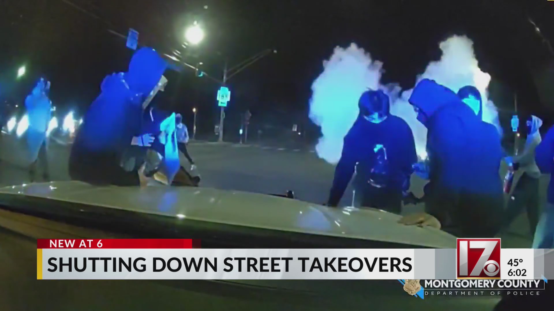 Raleigh police cracking down on street takeovers – CBS17.com