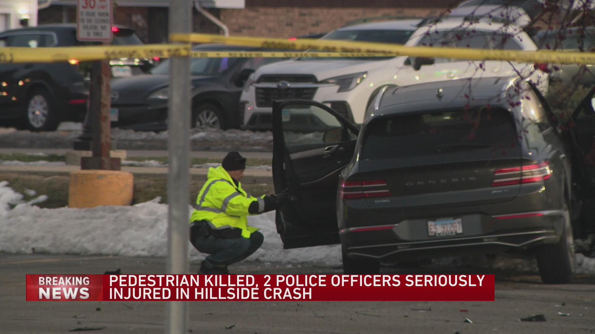 Pedestrian dead after being hit by car in parking lot of Hillside ...