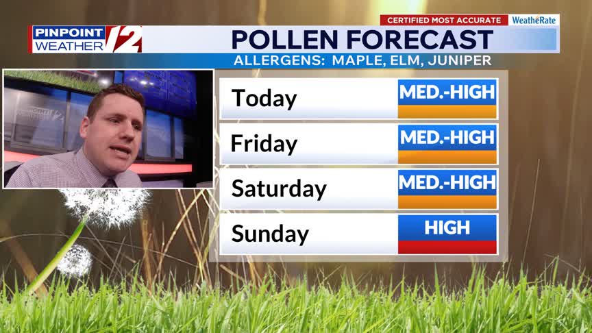WPRI 12 Weather Now 4/9/26: Nice This Afternoon; Milder Through The ...