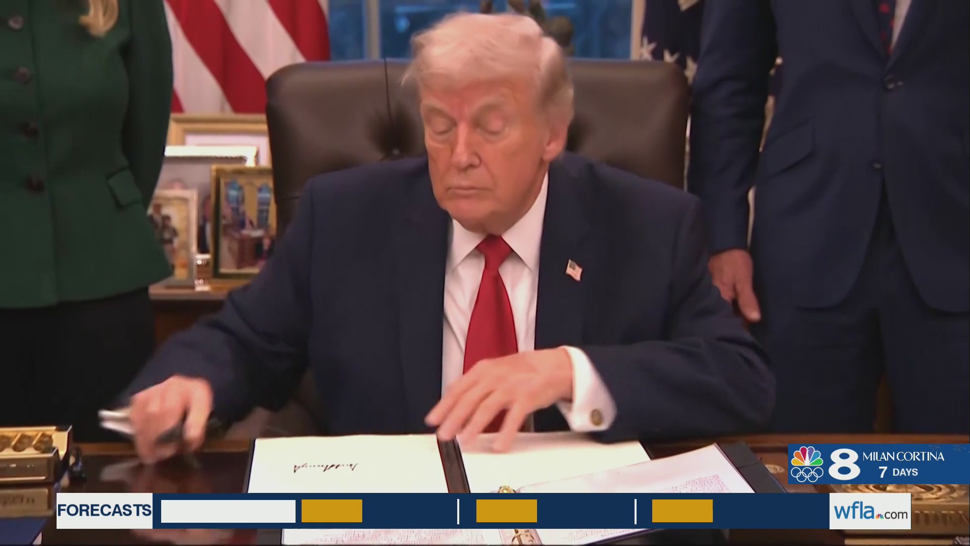 Trump sues IRS, Treasury for $10B over leaked tax info – WFLA