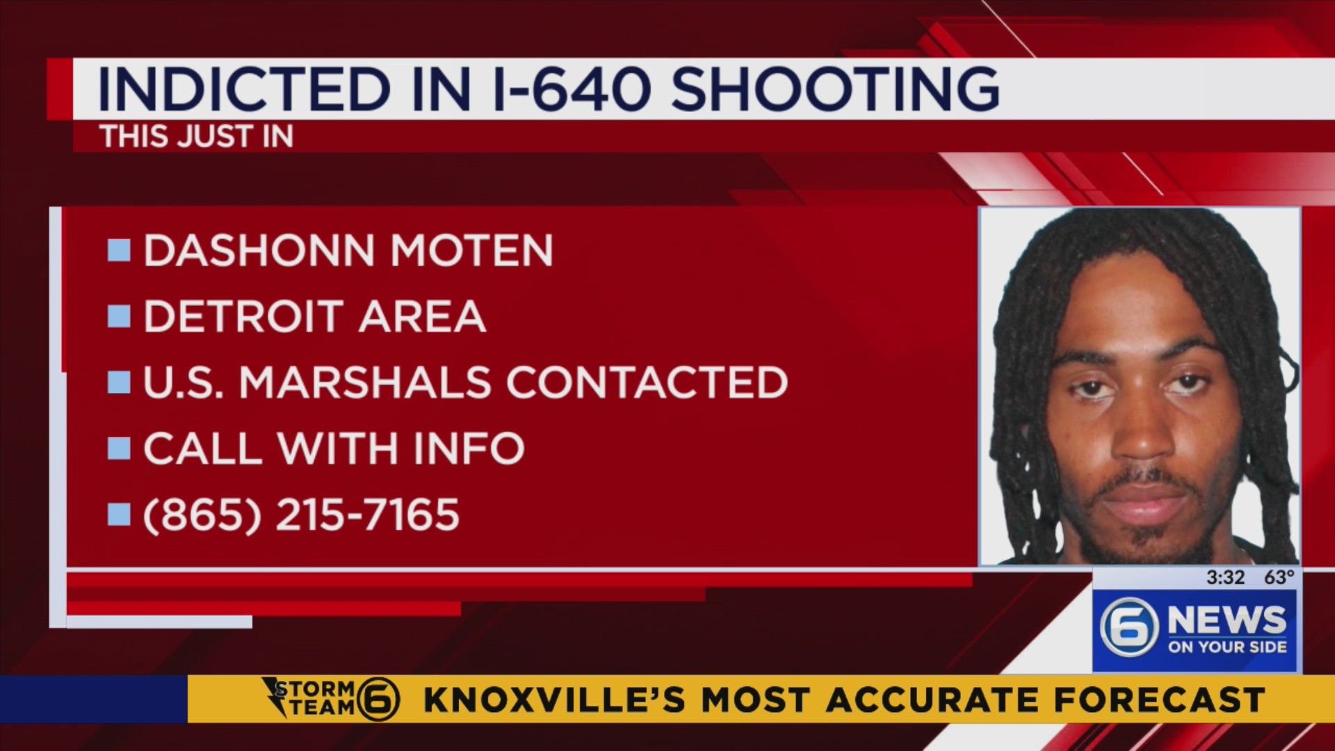 Knoxville Police identify suspect indicted in deadly I-640 shooting ...