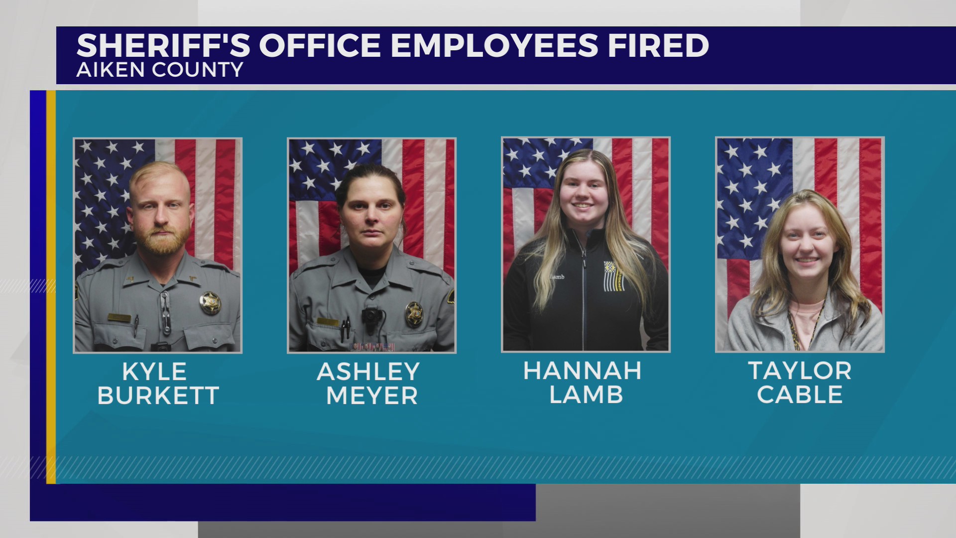 Four Aiken County Sheriff’s Office employees fired after internal ...