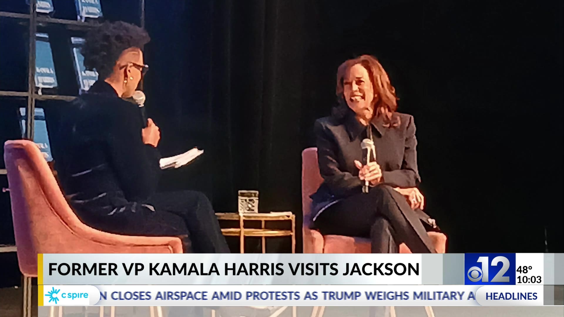 Former Vice President Kamala Harris brings book tour to Jackson – WJTV