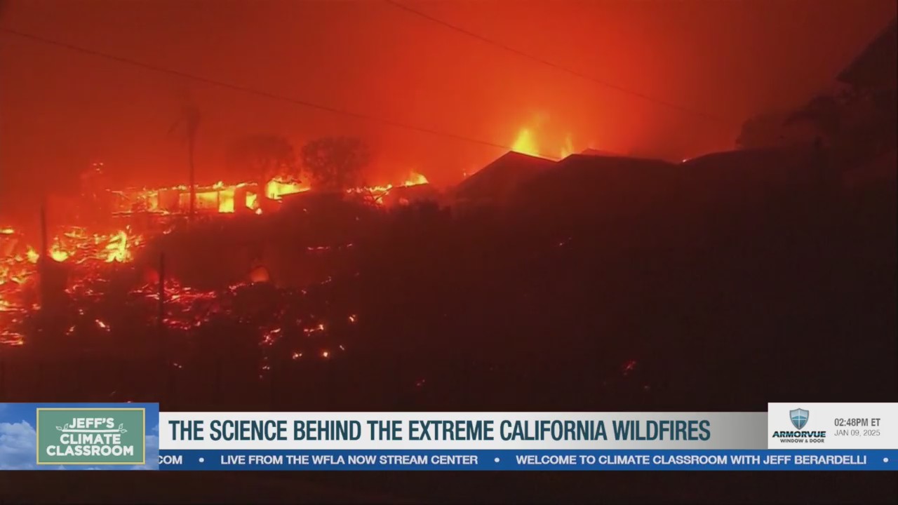 The science behind the extreme California wildfires | Jeff's Climate Classroom