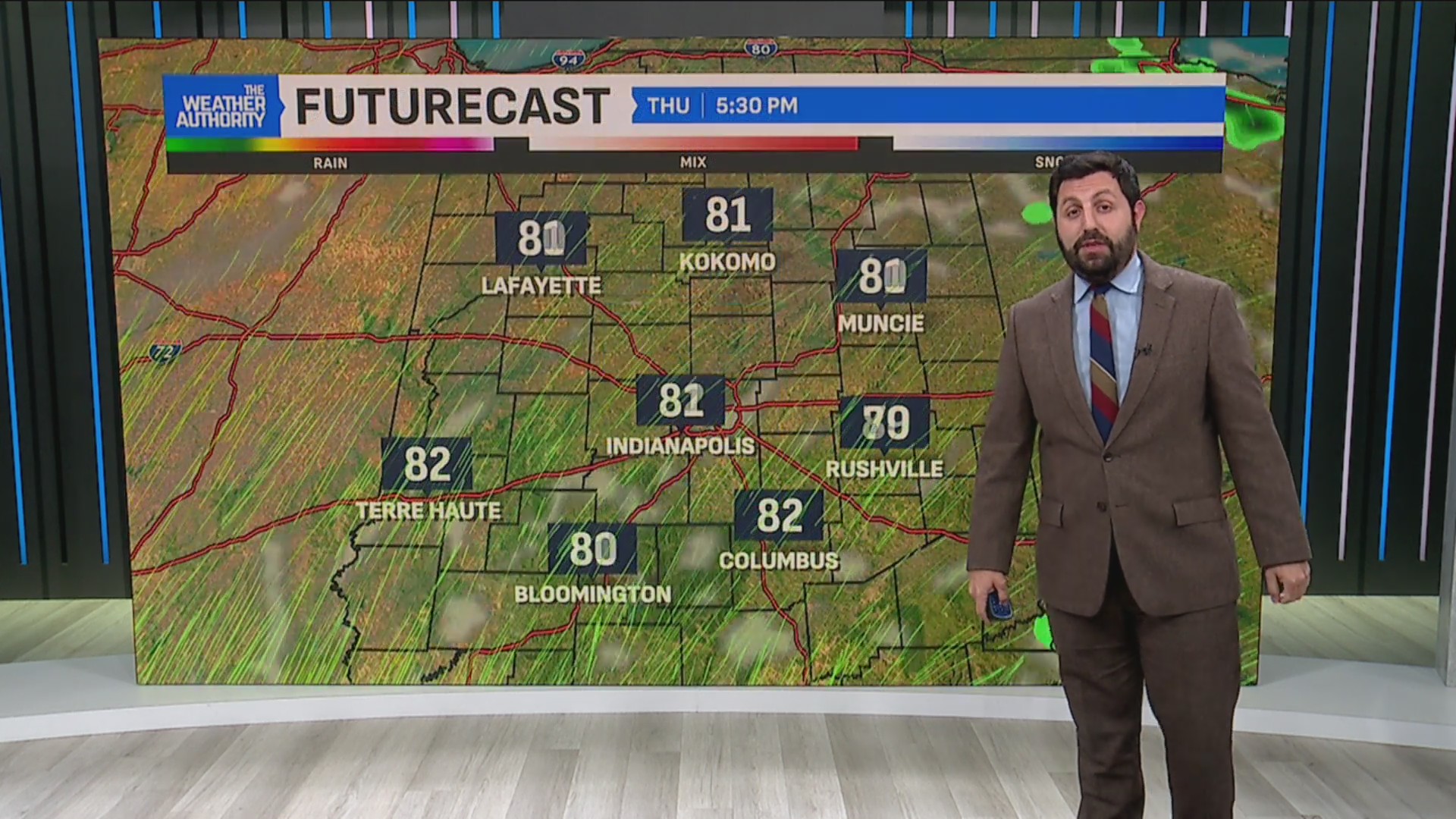 Weather forecast: Scattered showers and storms likely Friday – Fox 59
