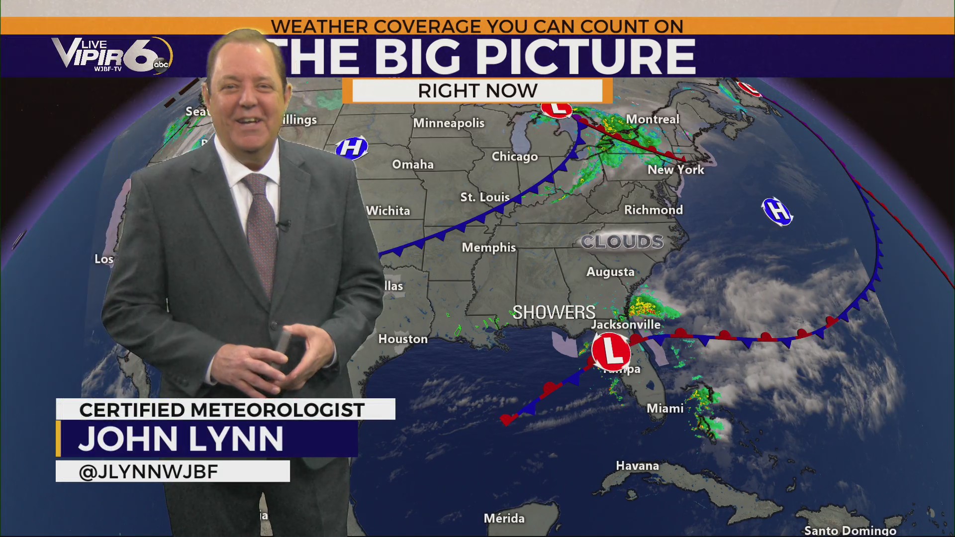 Live VIPIR 6 Forecast Wednesday, May 13, 2026 – WJBF