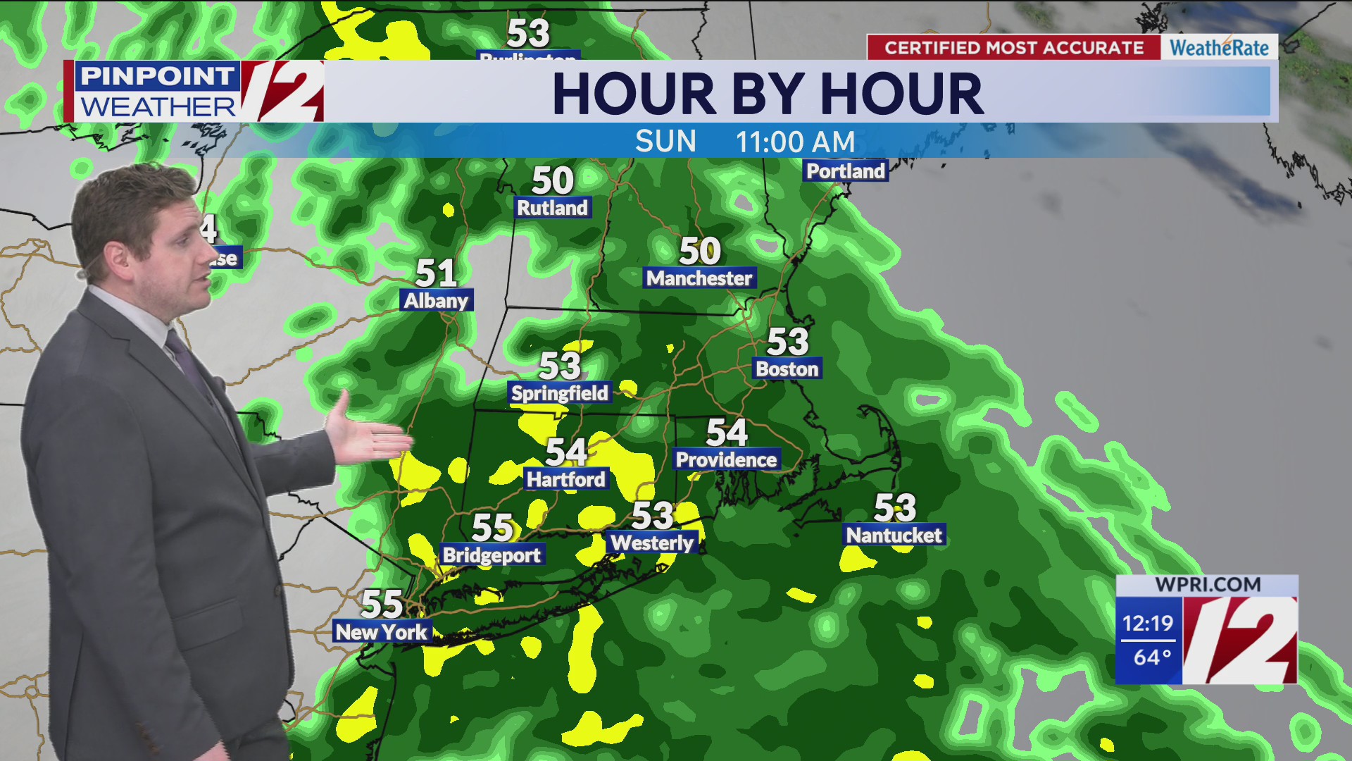 WPRI 12 Weather Forecast 5/22/26: Dry Through Saturday; Rainy Sunday ...