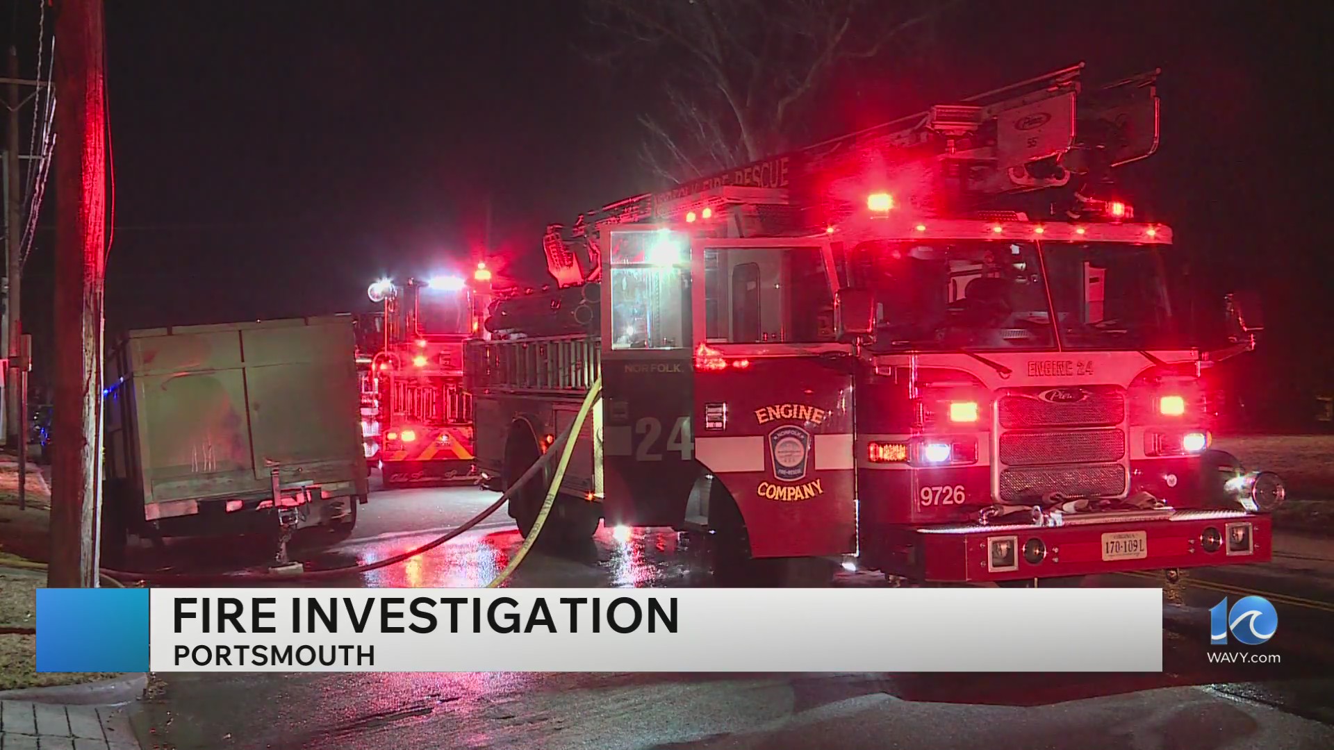 Vacant house fire under investigation in Portsmouth – WAVY.com