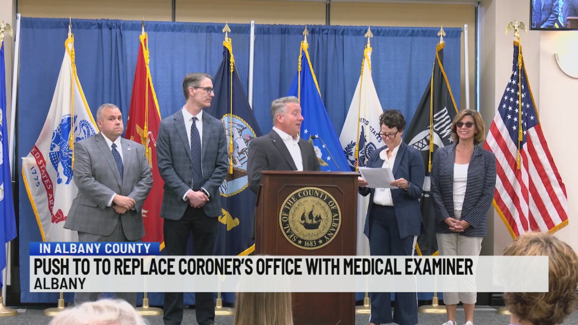 Albany County officials push to replace coroner's office with medical examiner