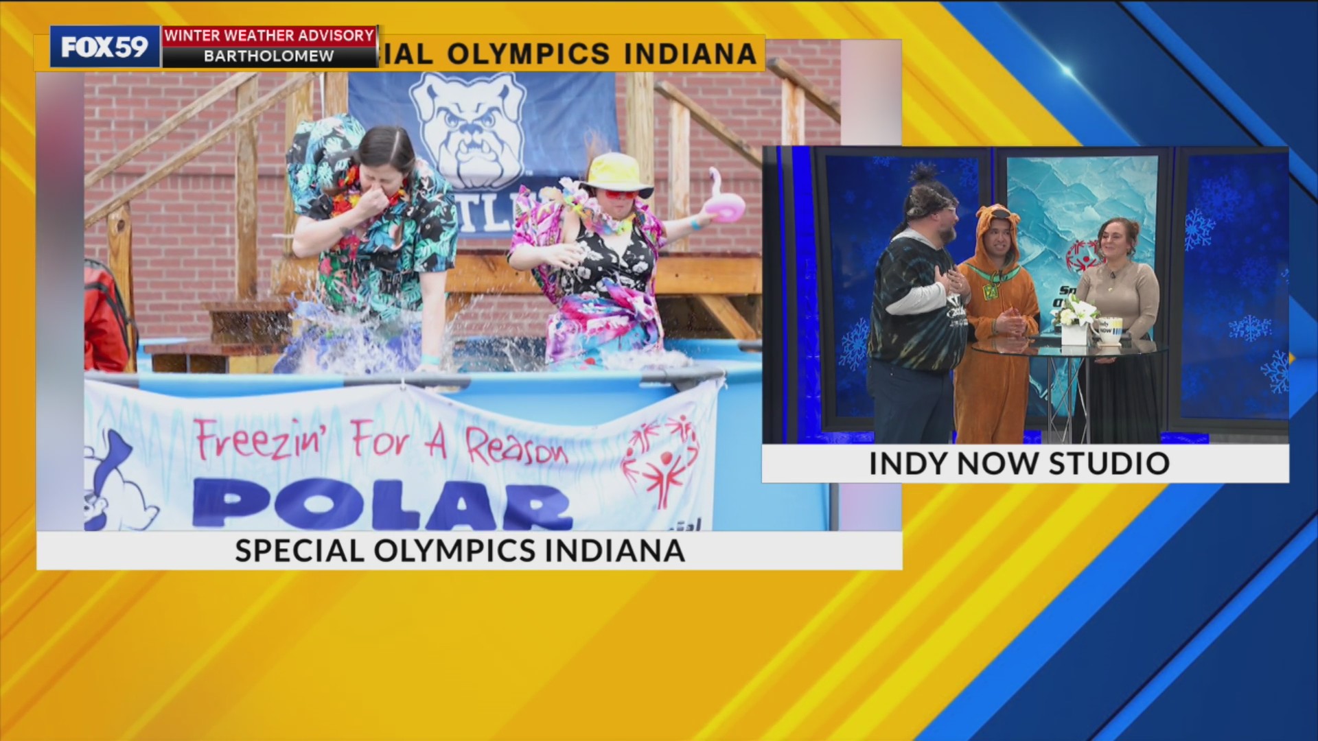 Freezin’ for a Reason: Indiana’s Polar Plunge Supporting Special ...