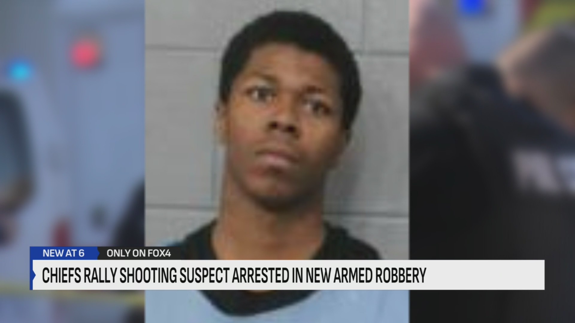Chiefs rally shooting suspect arrested in new armed robbery – FOX 4 ...