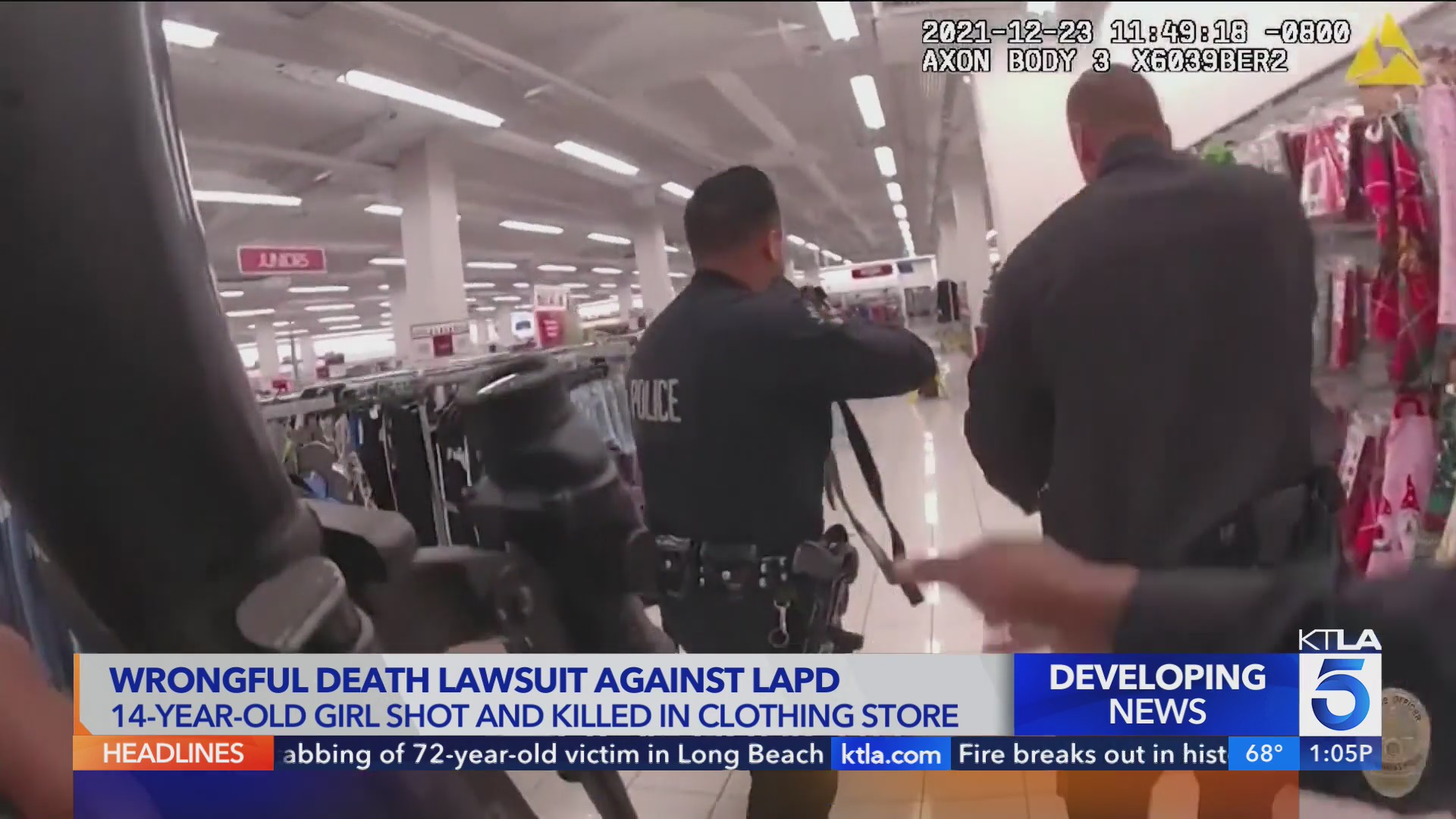 Wrongful death trial underway over 2021 LAPD shooting of girl – KTLA