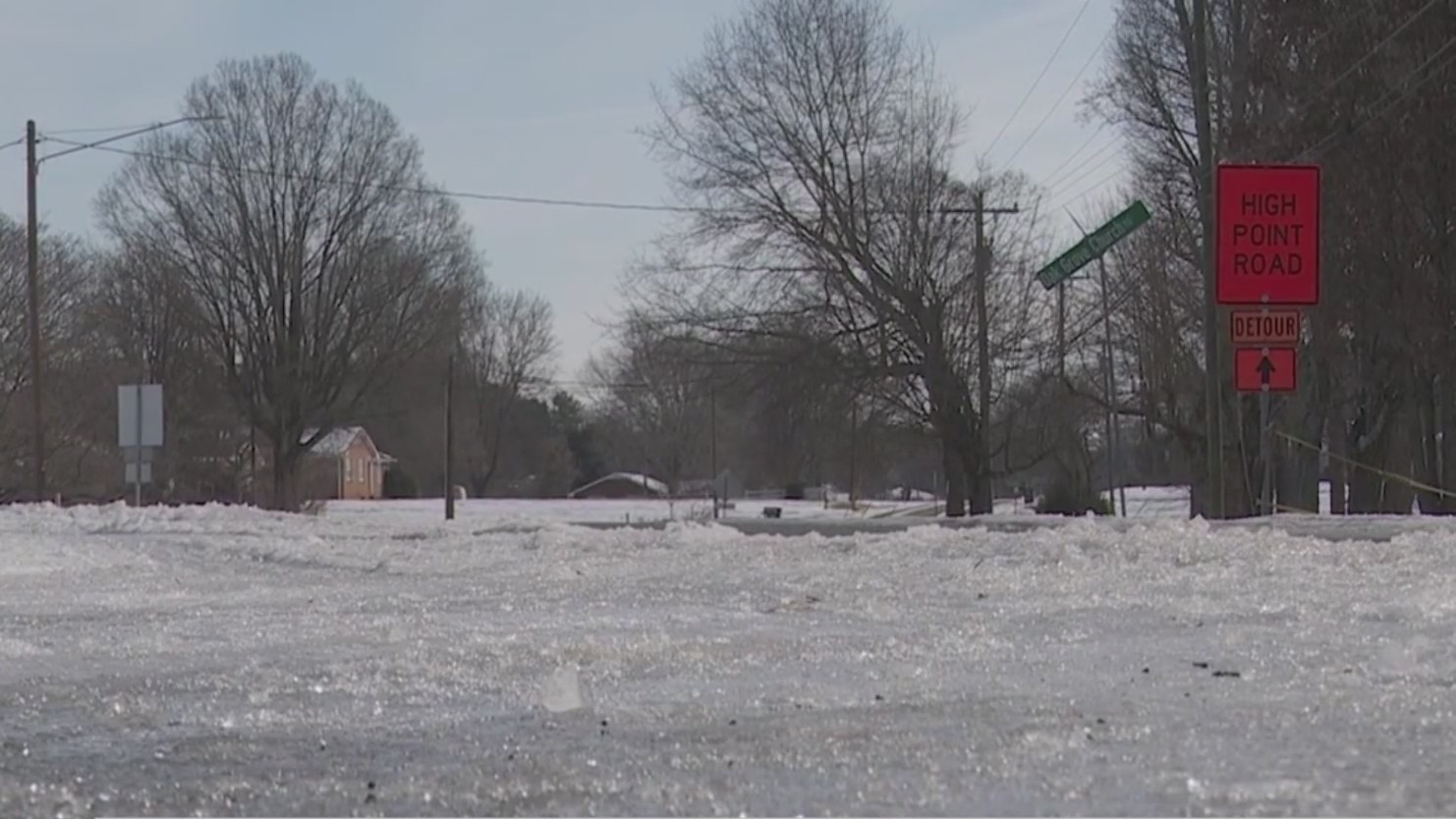 Forsyth County crews work to clear icy roads – FOX8 WGHP