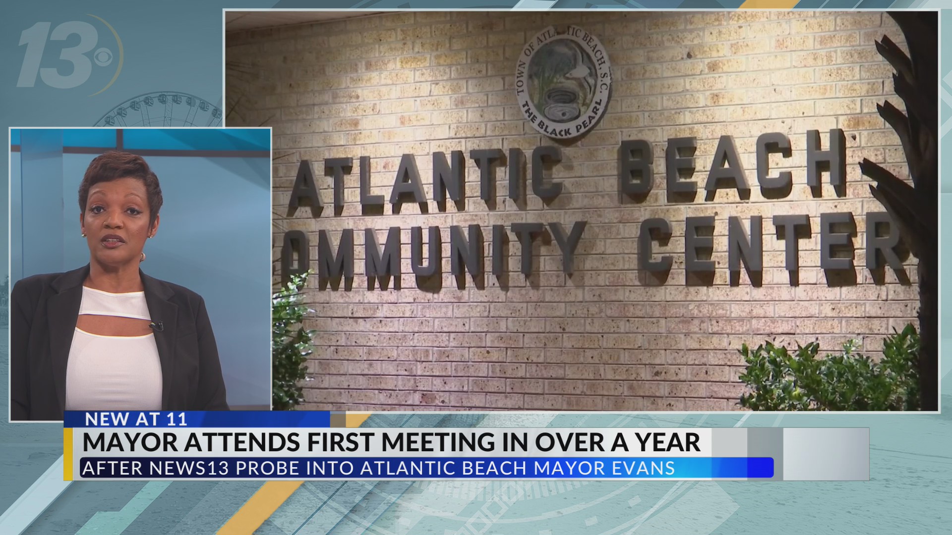 Atlantic Beach mayor attends town meeting for the first time in year ...