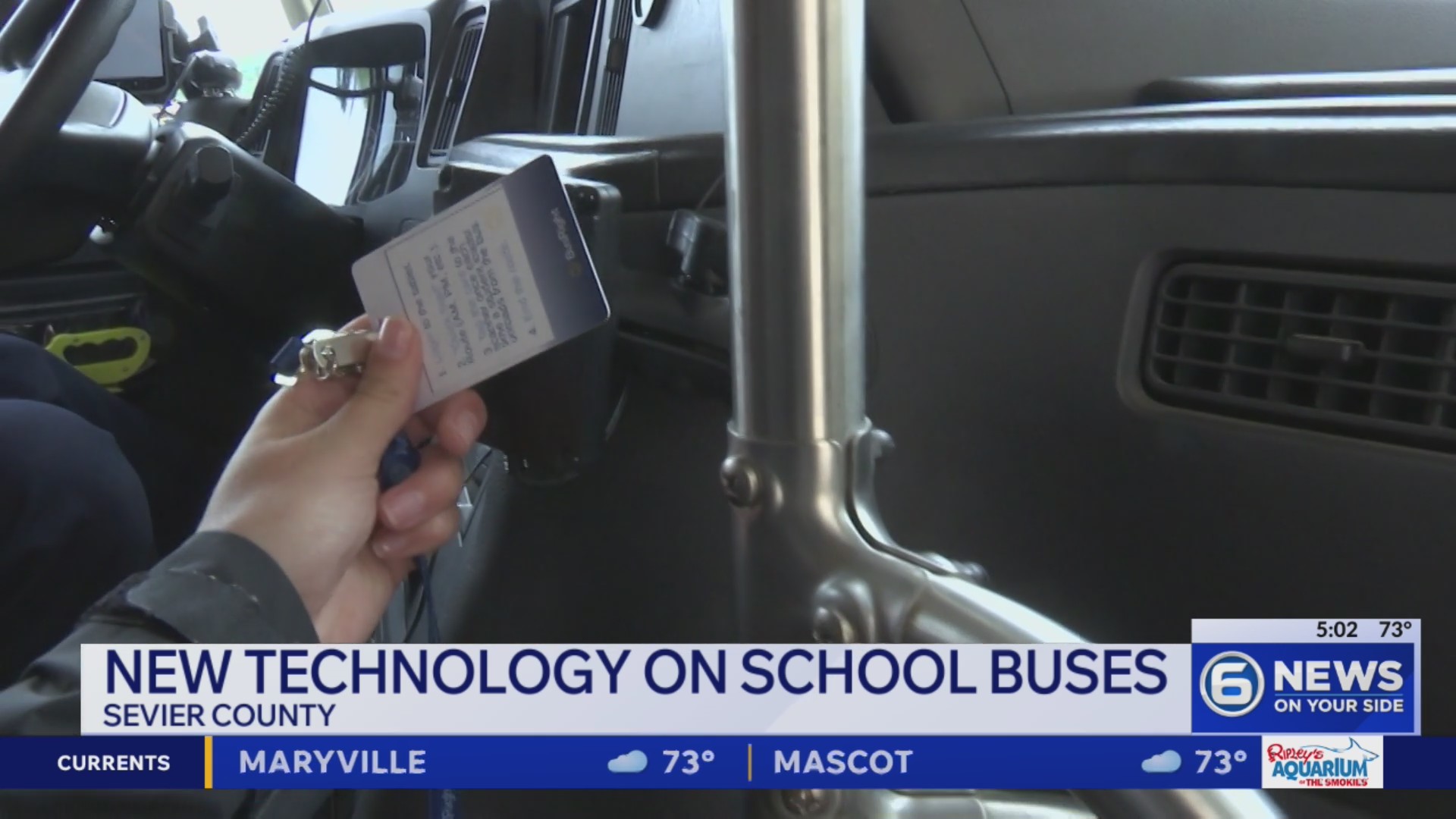 Sevier County Schools testing new ‘BusRight’ safety technology – WATE 6 ...