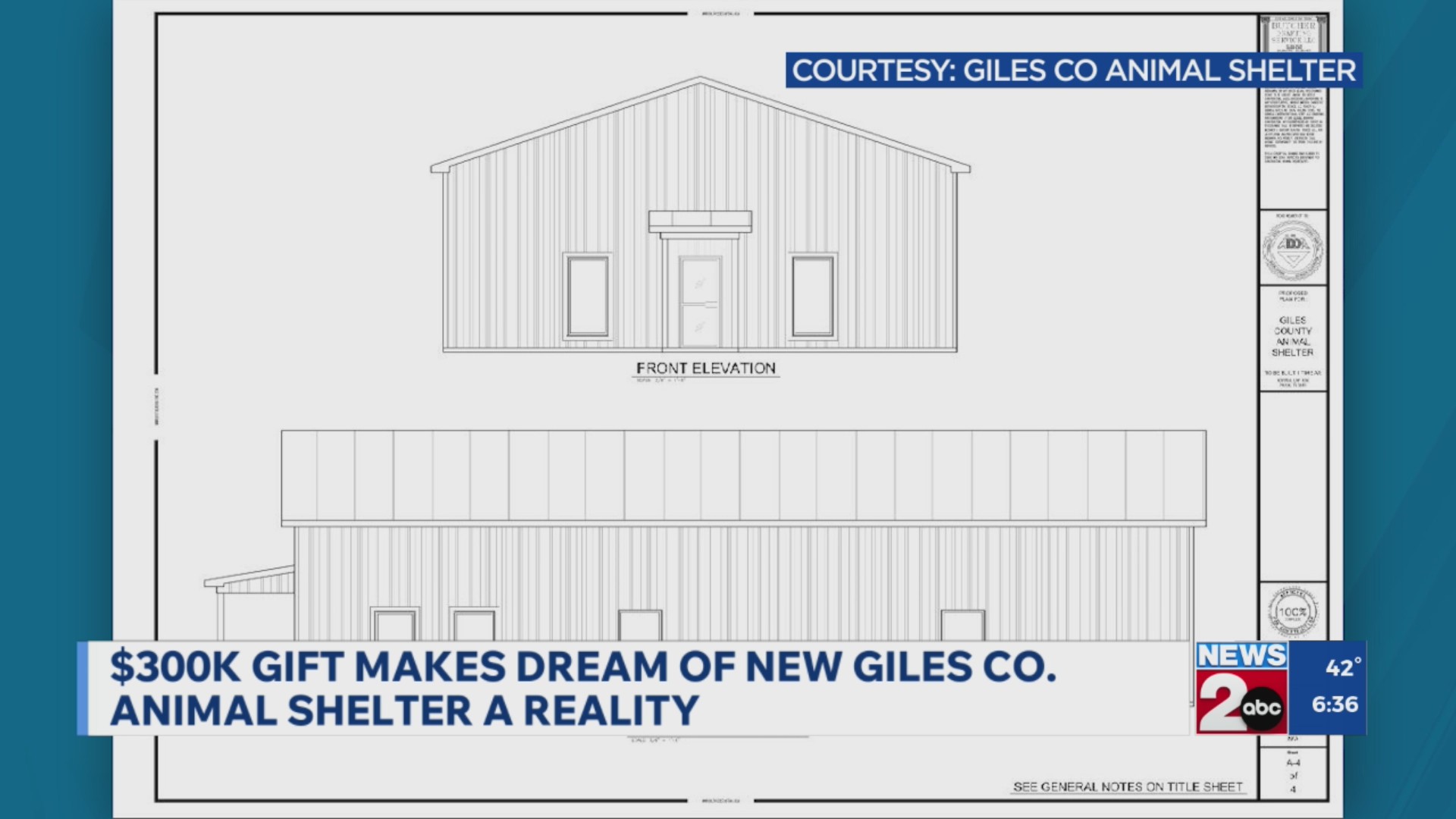 Giles County animal shelter receives $300K donation – WKRN News 2