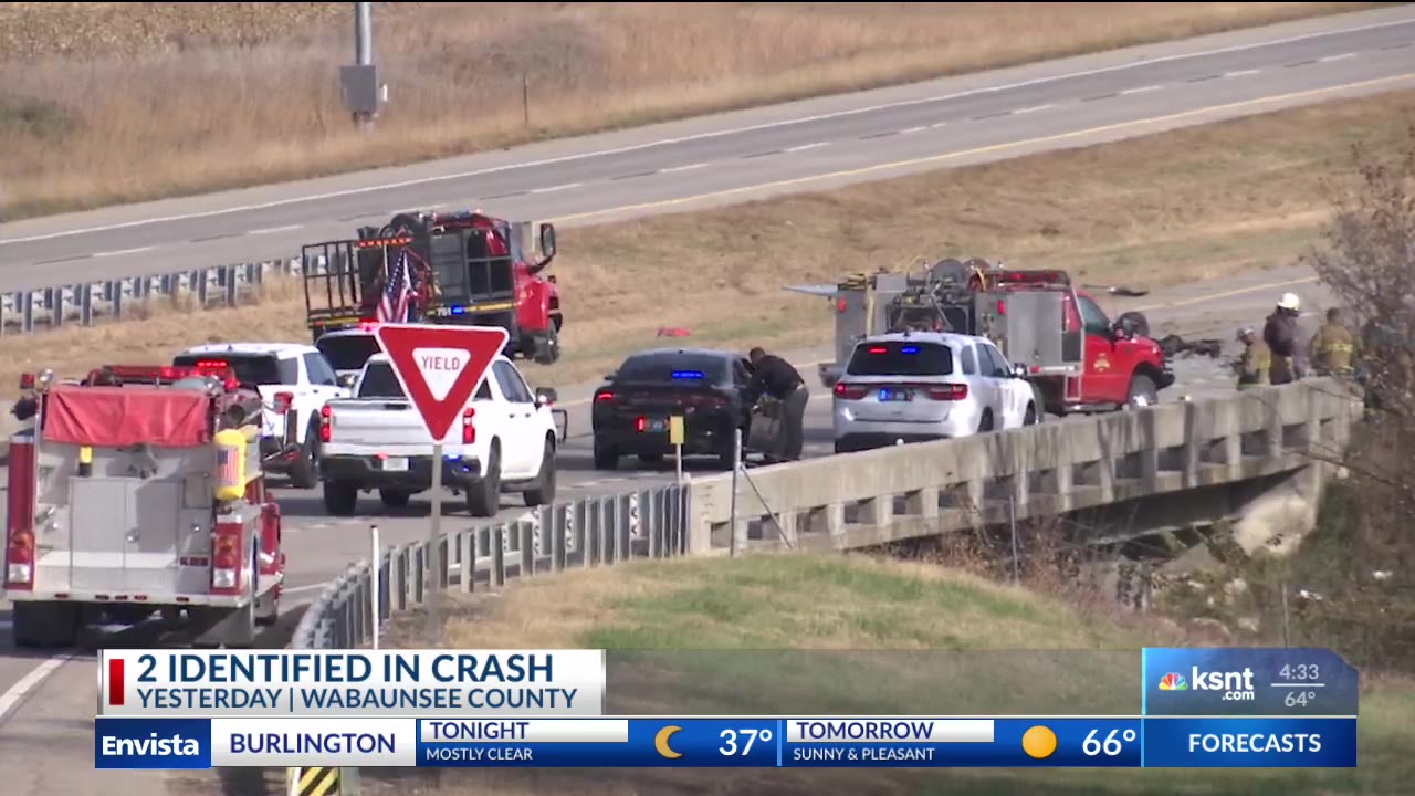 Troopers identify two killed in Wabaunsee County I-70 crash – KSNT 27 News