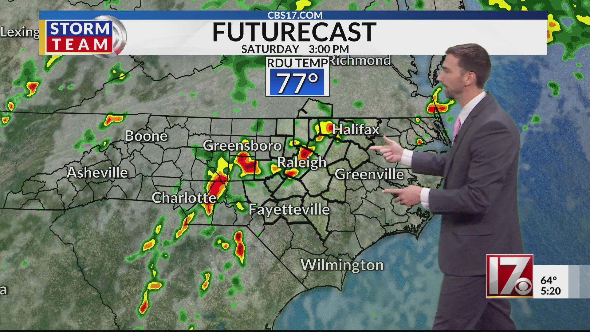 Rain chances on and off over Memorial Day Weekend – CBS17.com