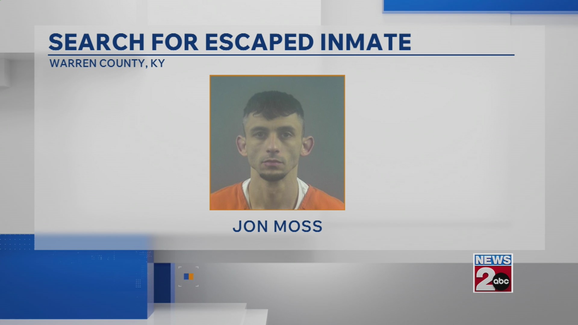 KSP searching for inmate who escaped from Warren County jail – WKRN News 2