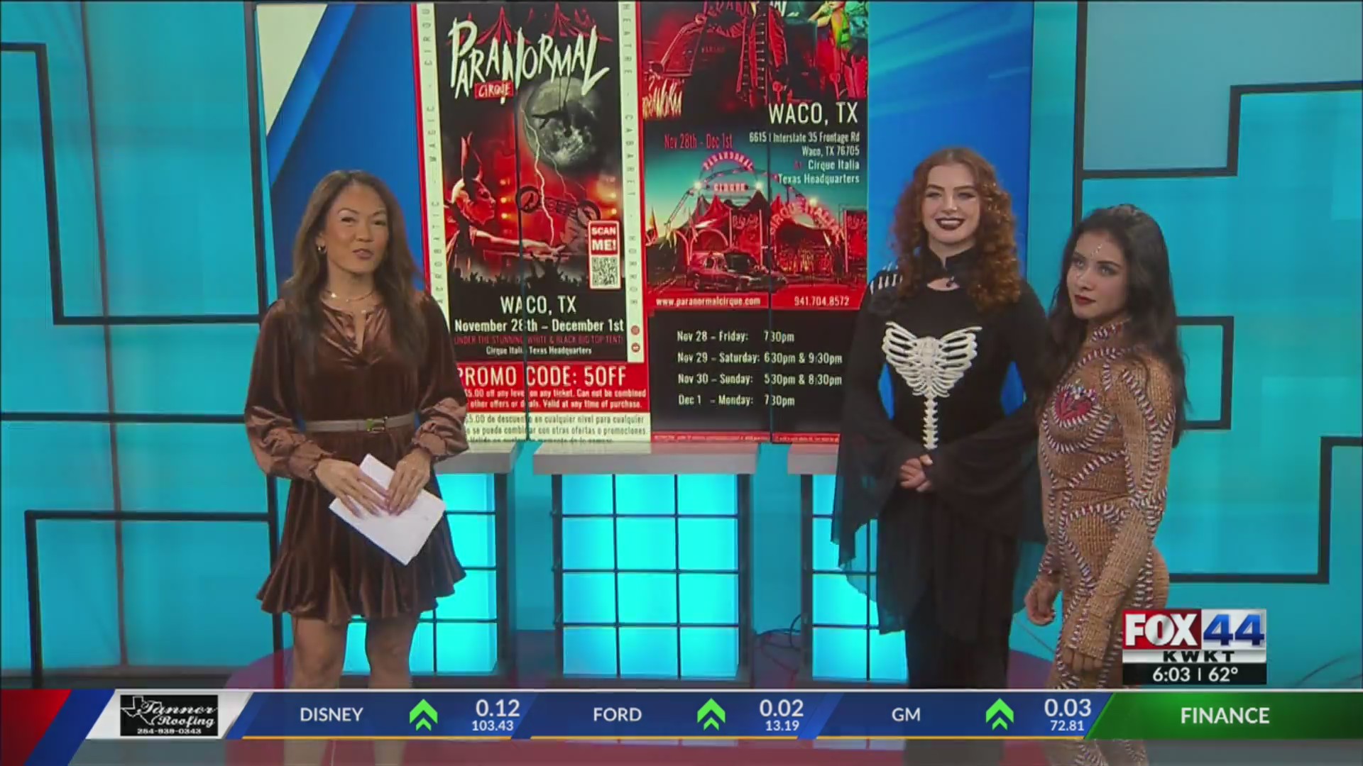 Paranormal Cirque stops in Waco for its spooky show – KWKT – FOX 44