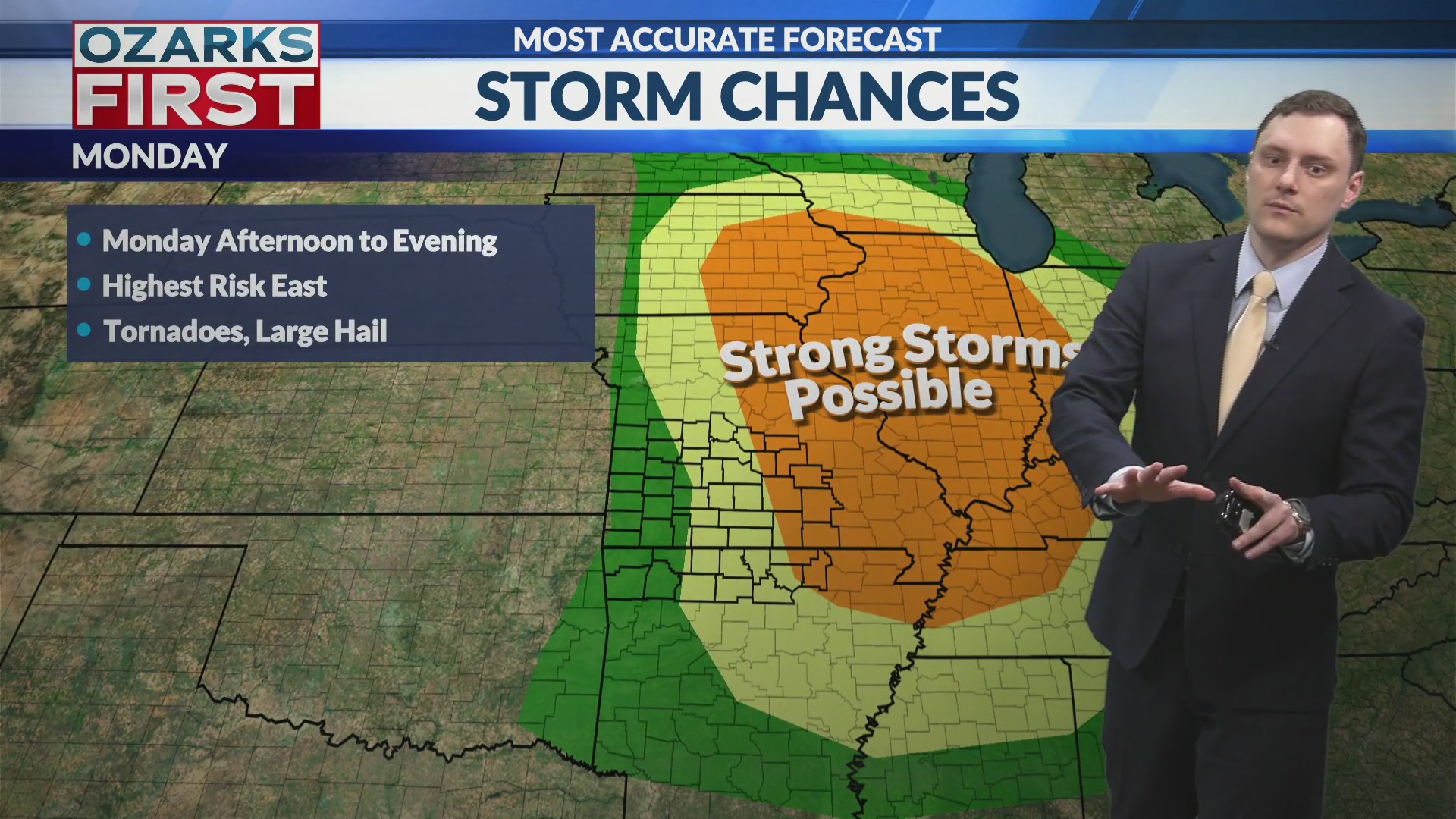Storms Expected To Make A Return – KOLR – OzarksFirst.com
