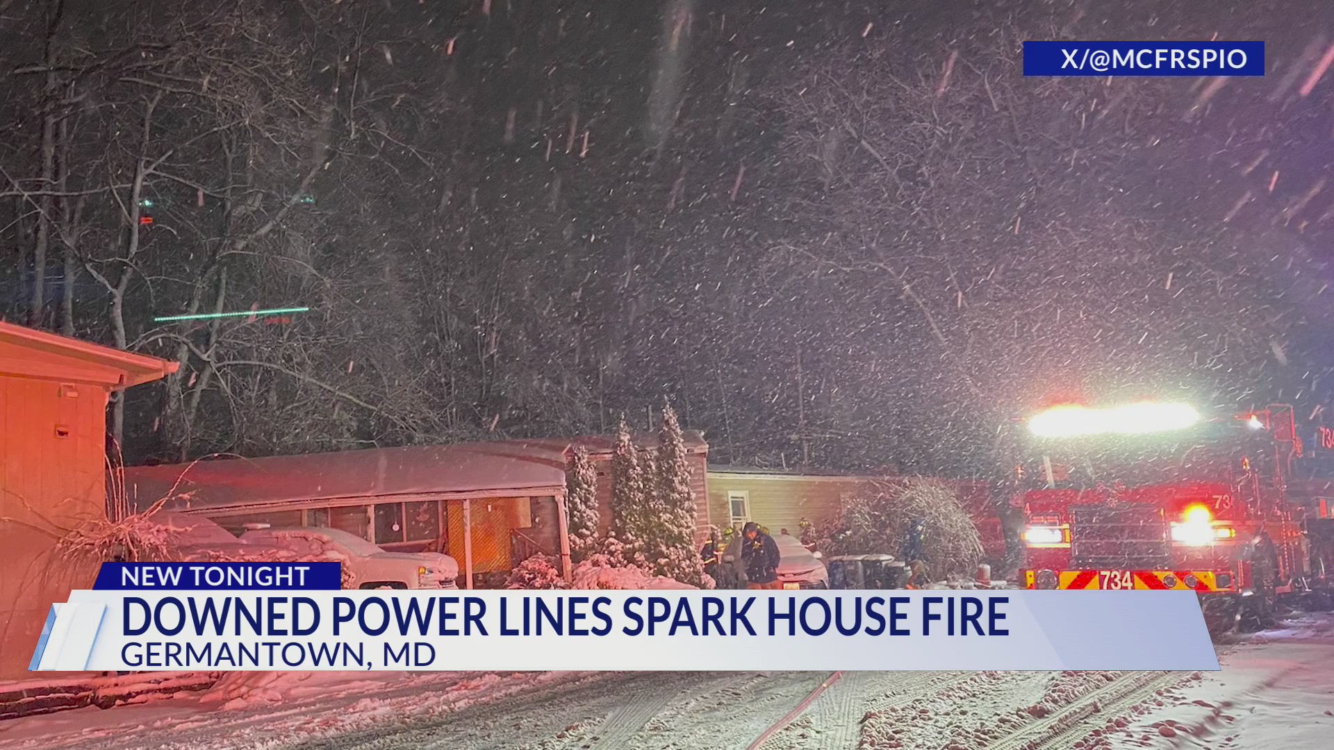 Family displaced by Montgomery County fire amid winter storm – DC News ...