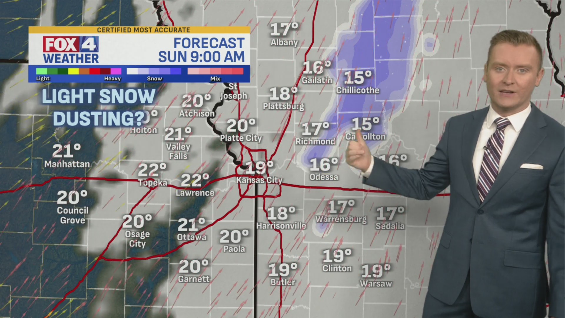 Friday afternoon forecast – FOX 4 Kansas City WDAF-TV | News, Weather ...