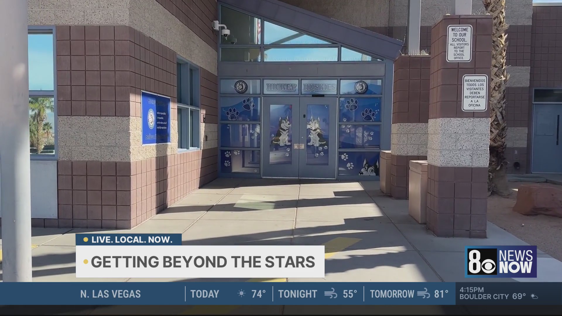 Looking past the CCSD school ratings at Hickey Elementary KLAS