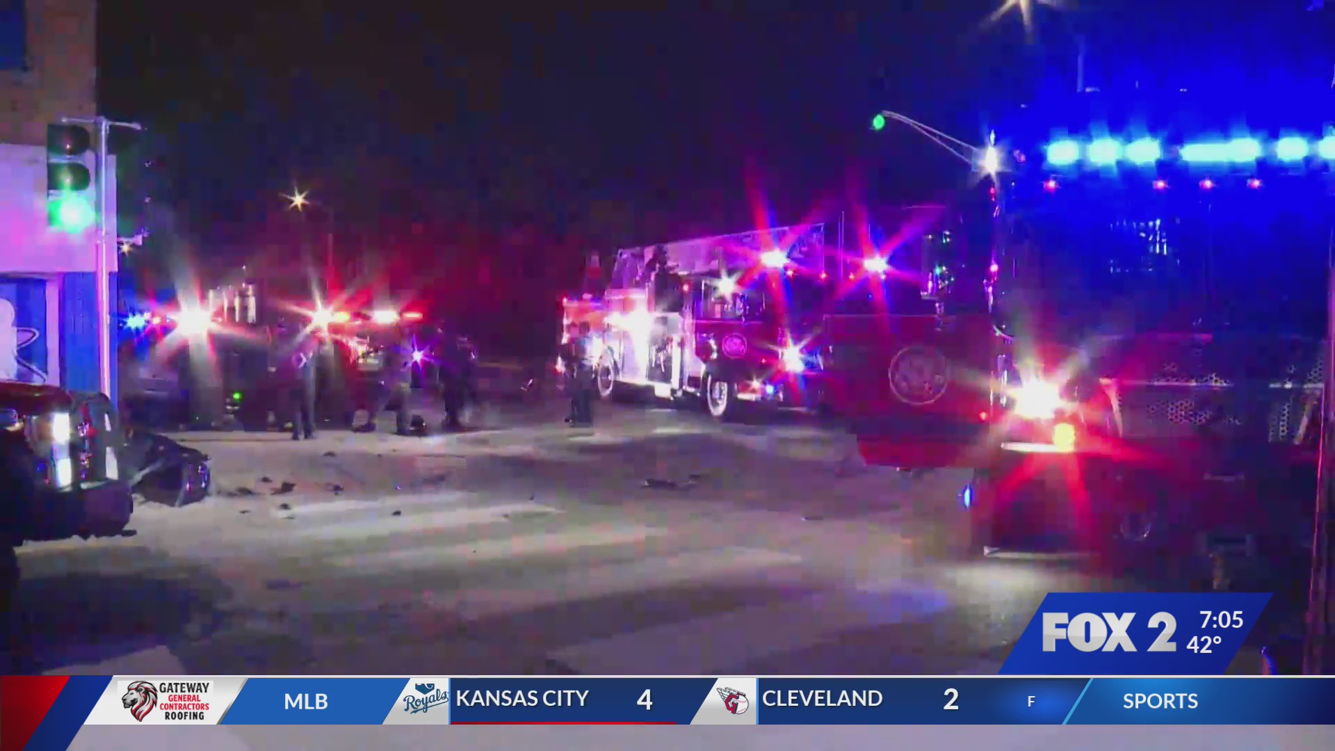 Crews remove woman from vehicle after crash in north St. Louis – FOX 2