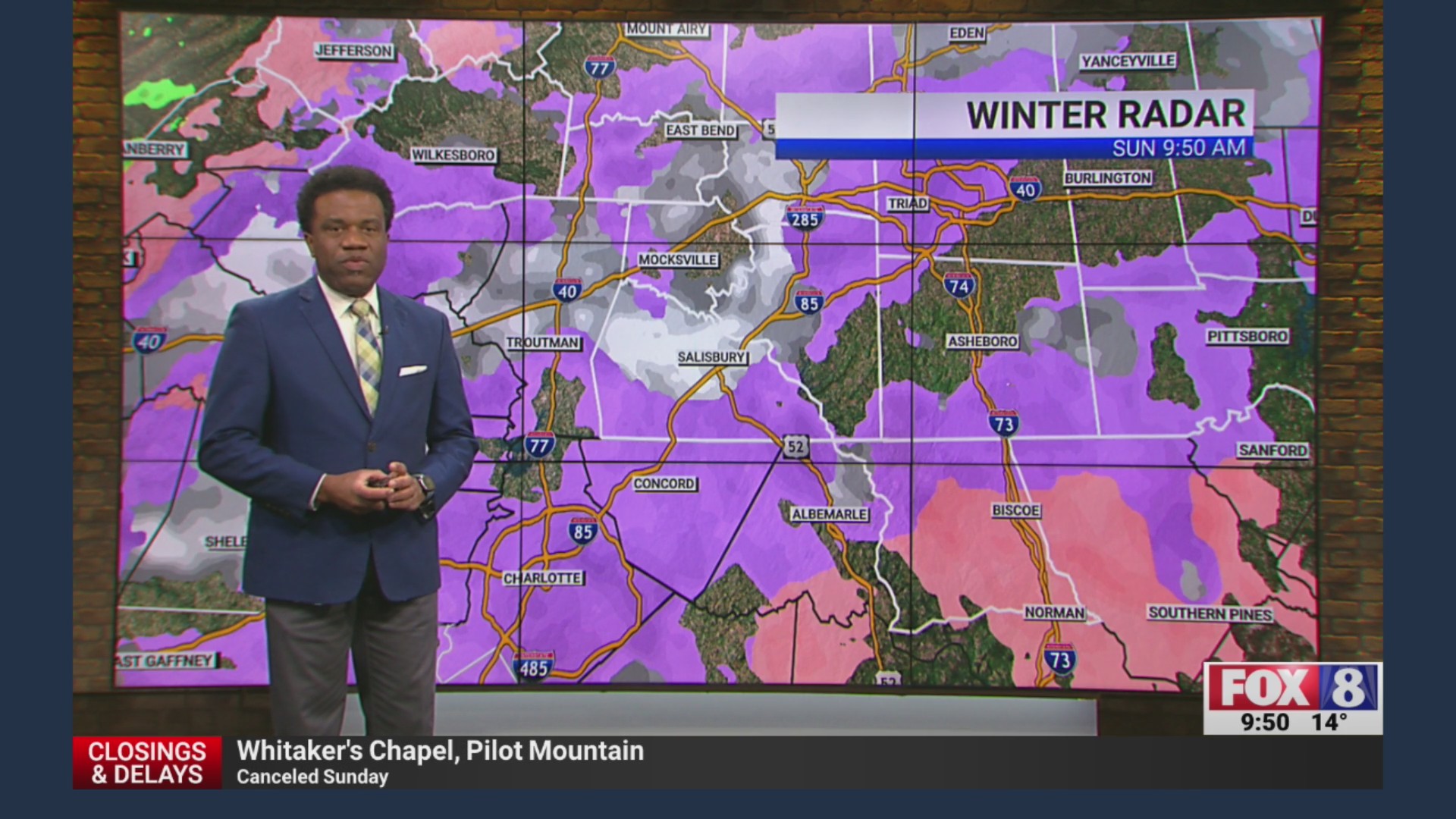 Sunday Morning Update On Weather Conditions In The Triad FOX8 WGHP Sunday Morning Update On Weather Conditions In The Triad FOX8 WGHP