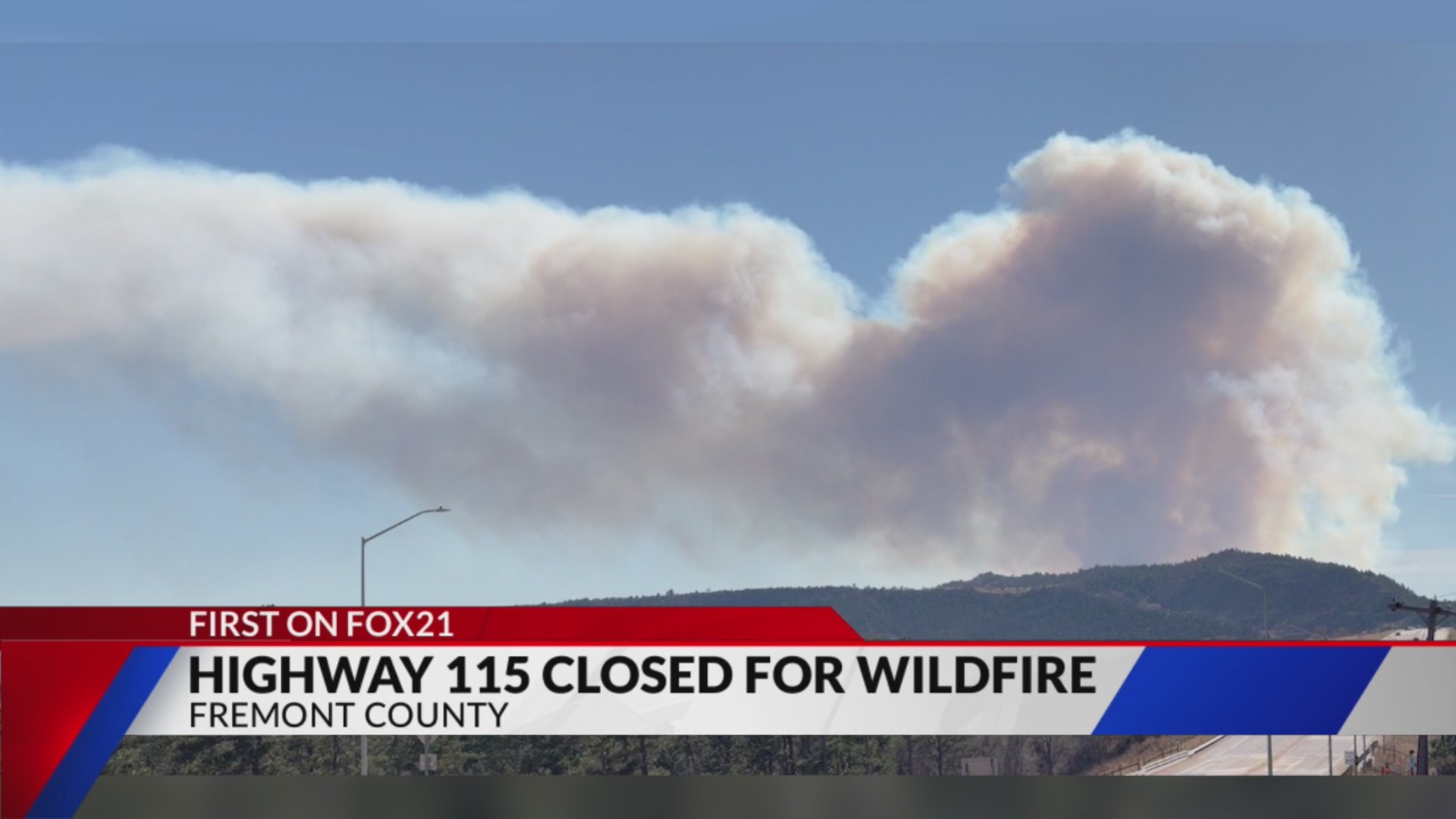 Fire near Hwy 115 burns 670 acres, no containment – FOX21 News Colorado