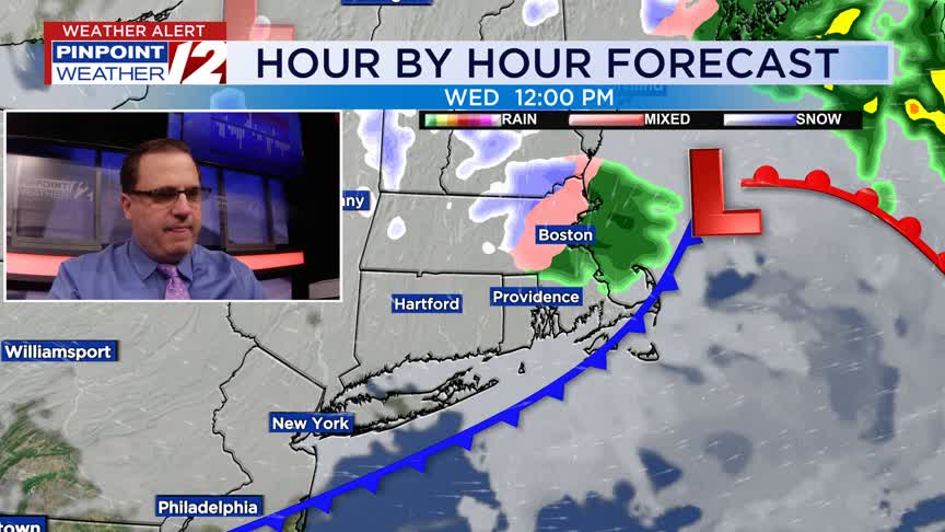 WPRI 12 Weather Now 1/7/25: Showers end, drying out through the ...