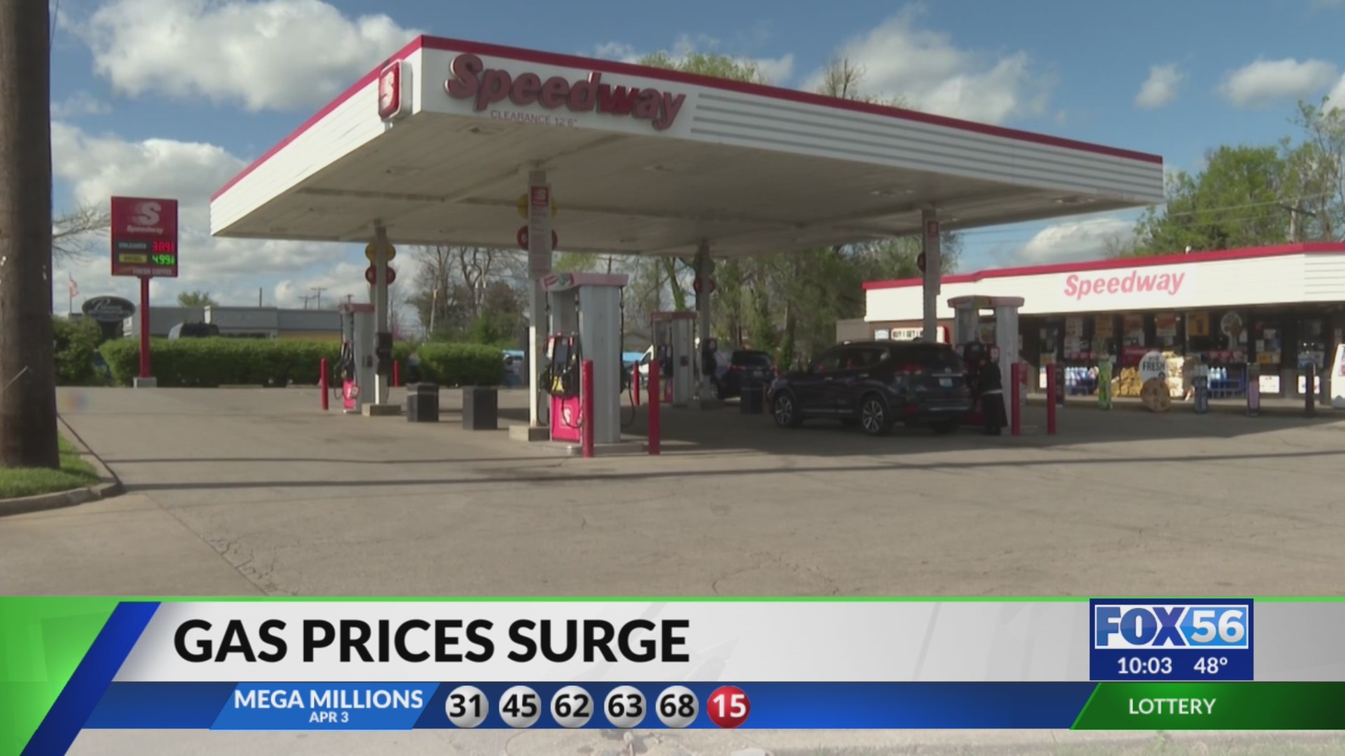 Kentuckians feel pinch at pump as gas prices surge – FOX 56 News