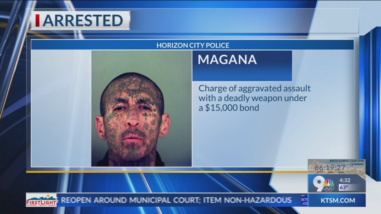 Horizon City police arrest man after knife threat to family member ...