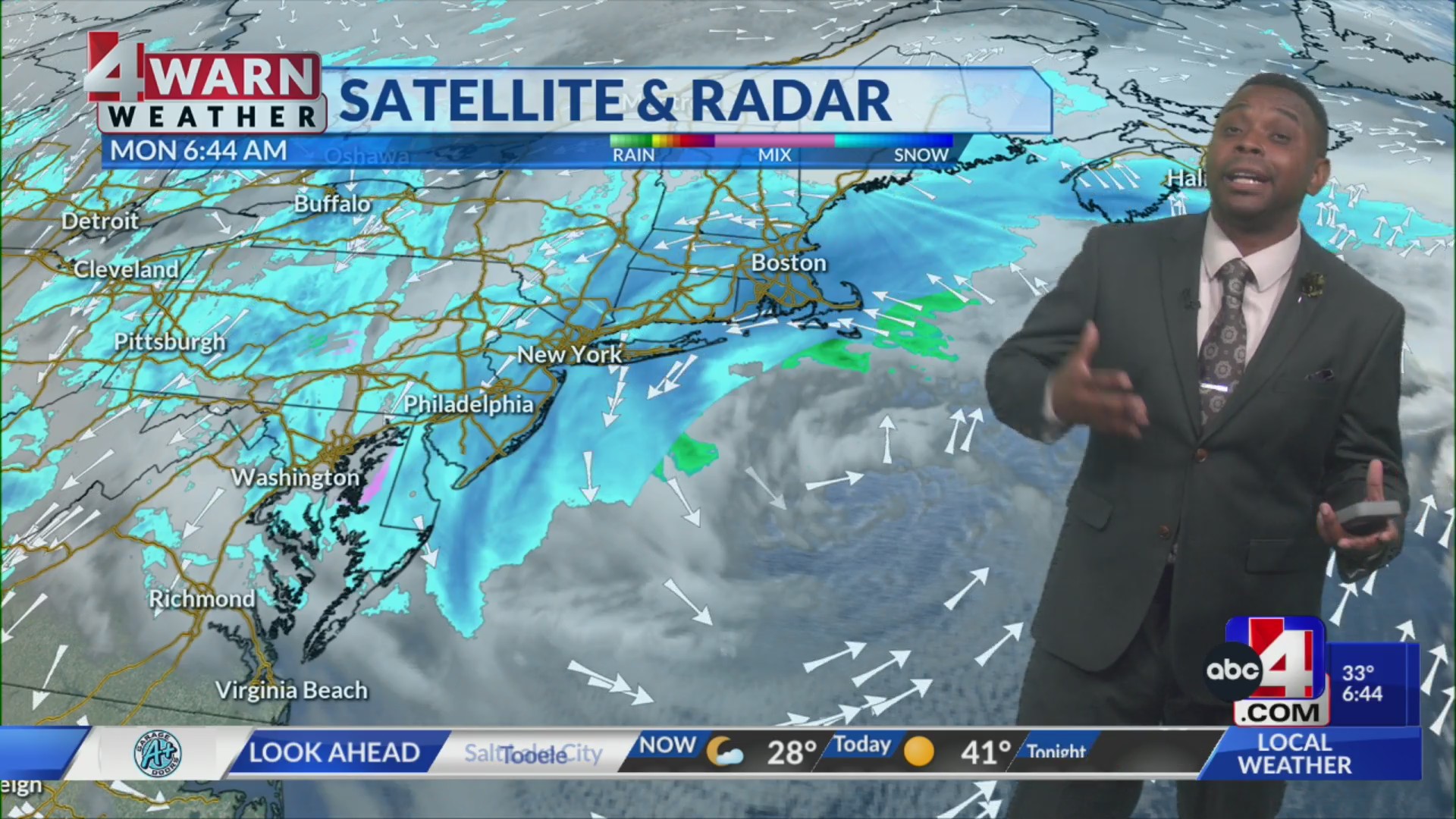 Warmer temperatures with valley rain and mountain snow likely this week ...