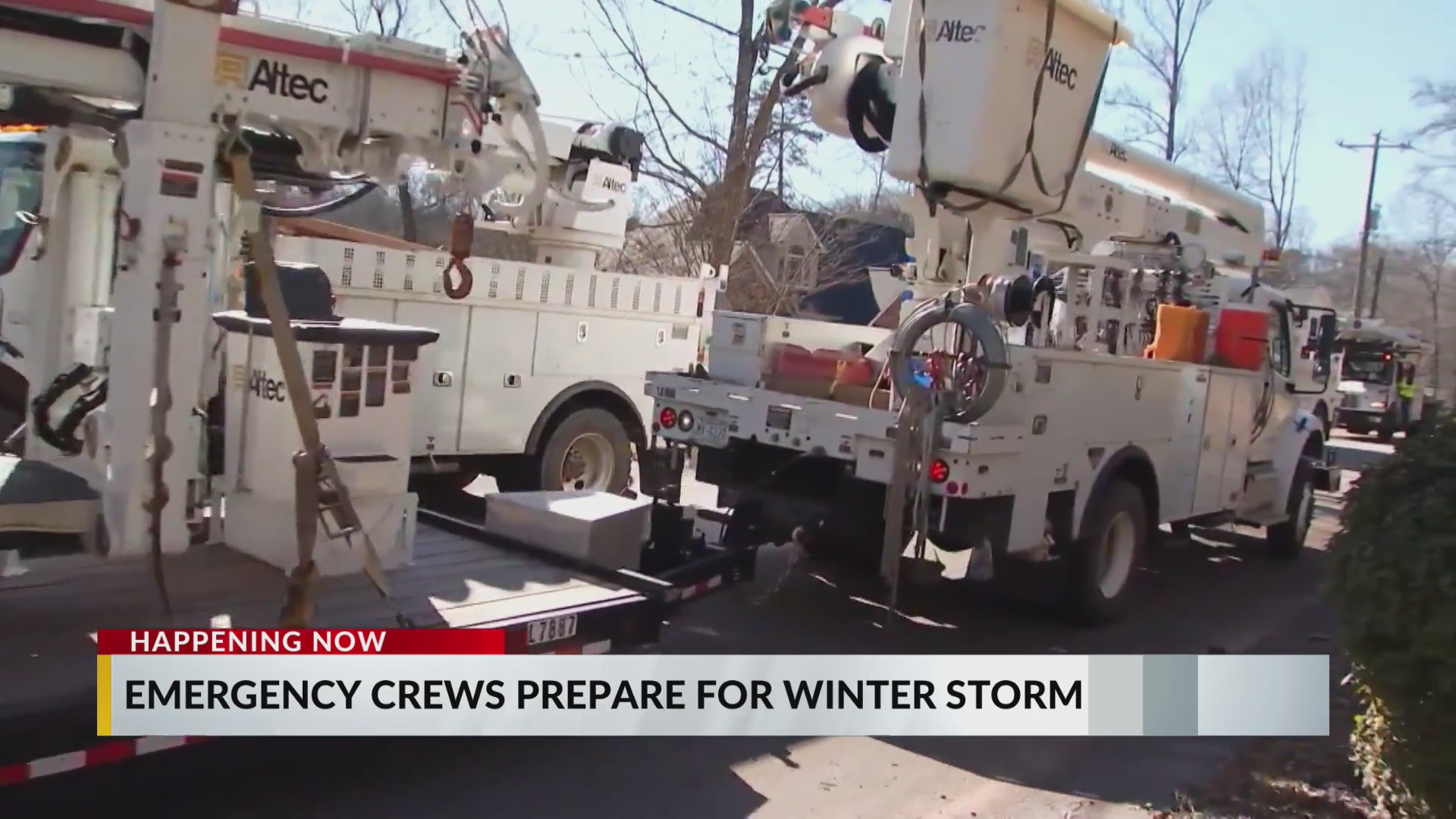 Emergency crews in NC run through preps ahead of winter storm – CBS17.com