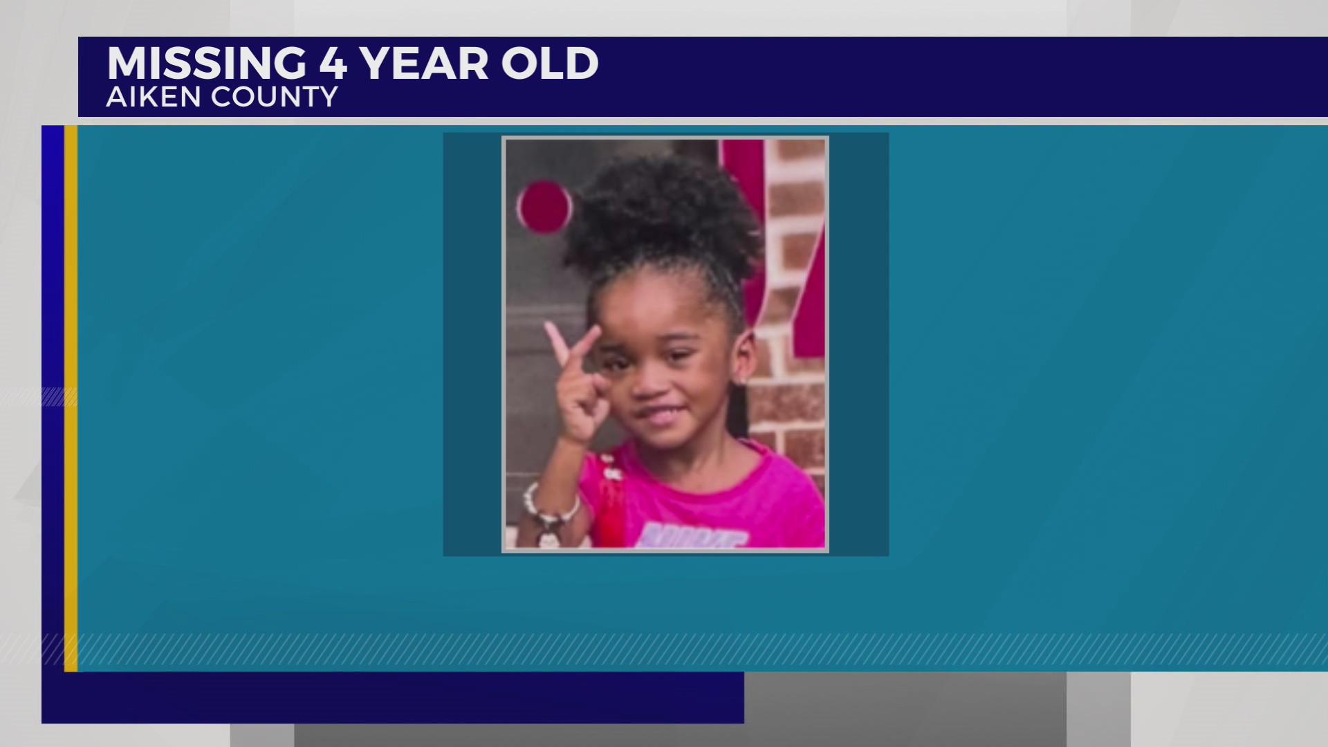 Search continues for missing 4-year old girl in Aiken County as more ...