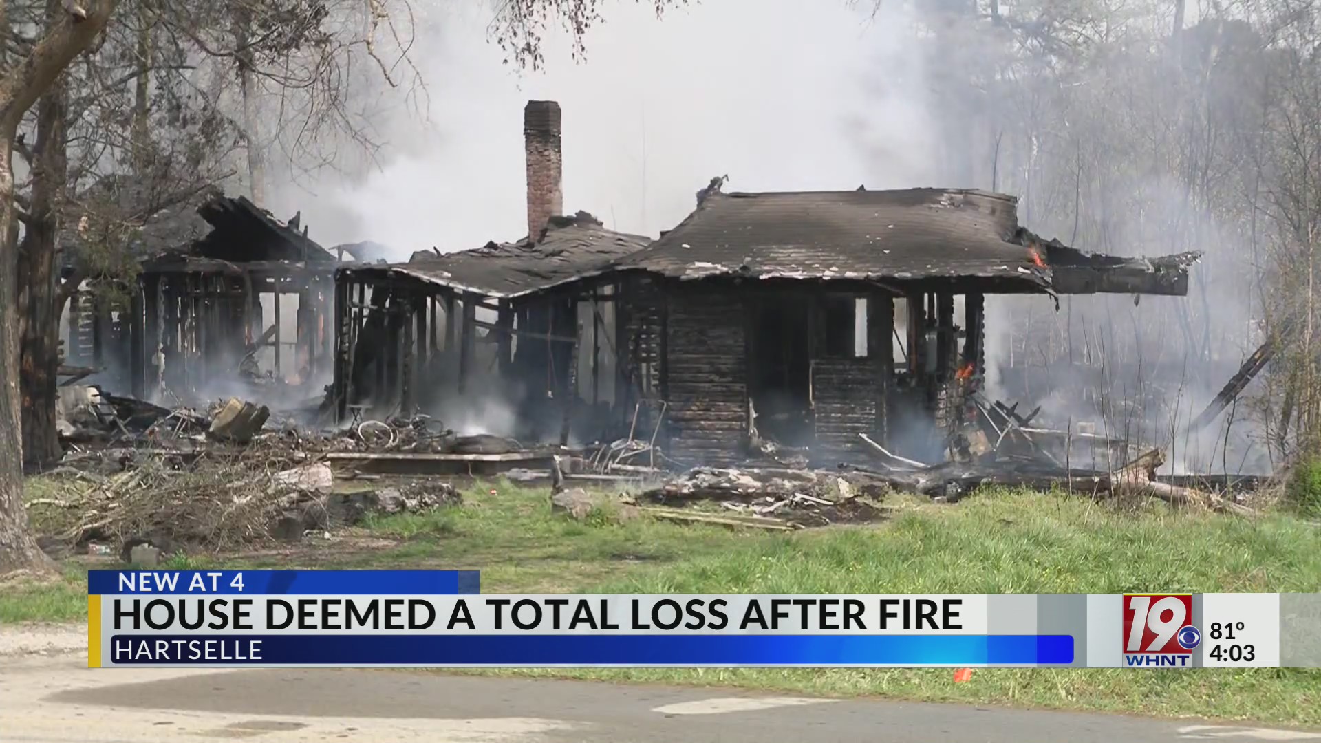 House Deemed A Total Loss After Fire | March 26, 2026 | News 19 at 4 p ...