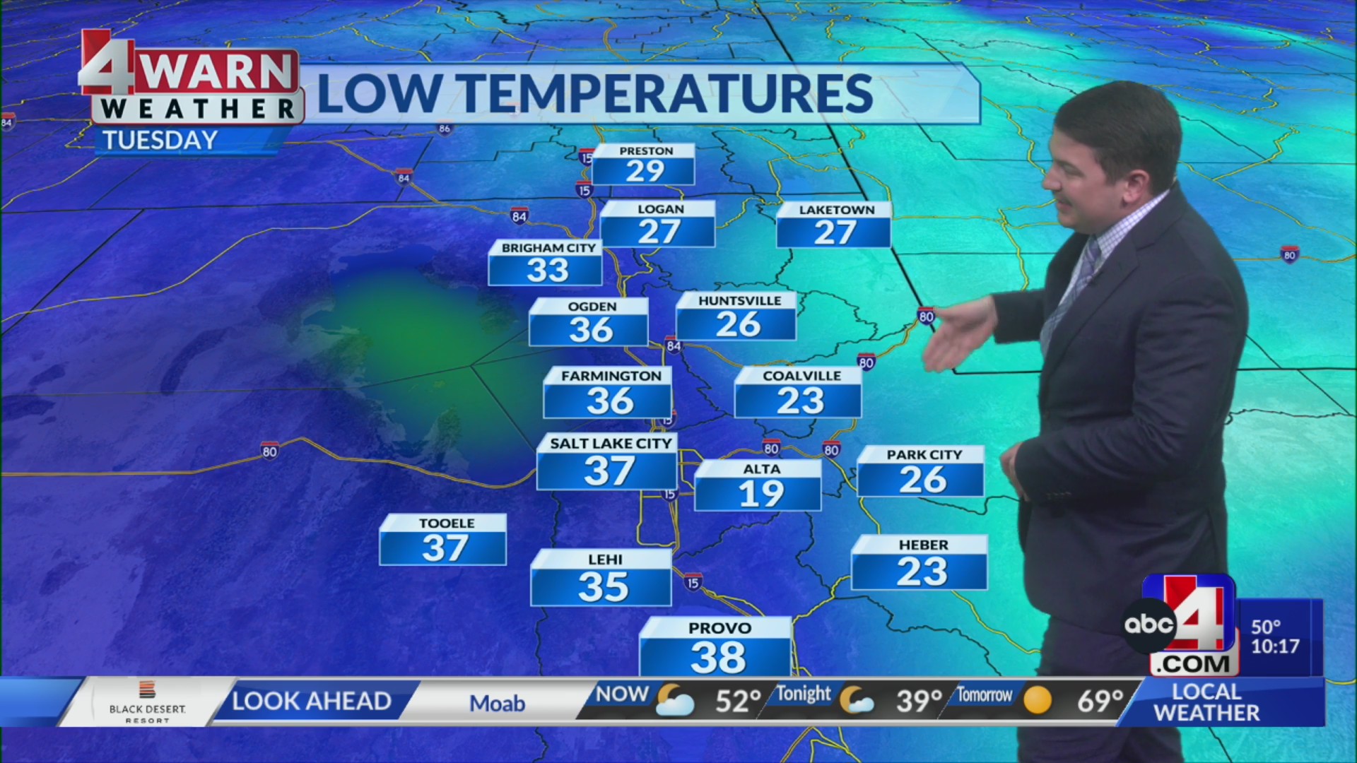 Gradual warming trend into the end of the week – ABC4 Utah