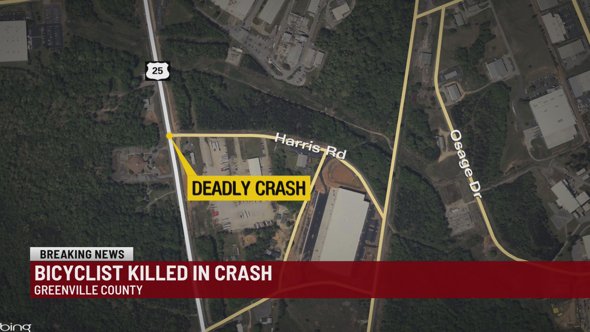 Bicyclist hit, killed by tractor-trailer in Greenville Co. – WSPA 7NEWS